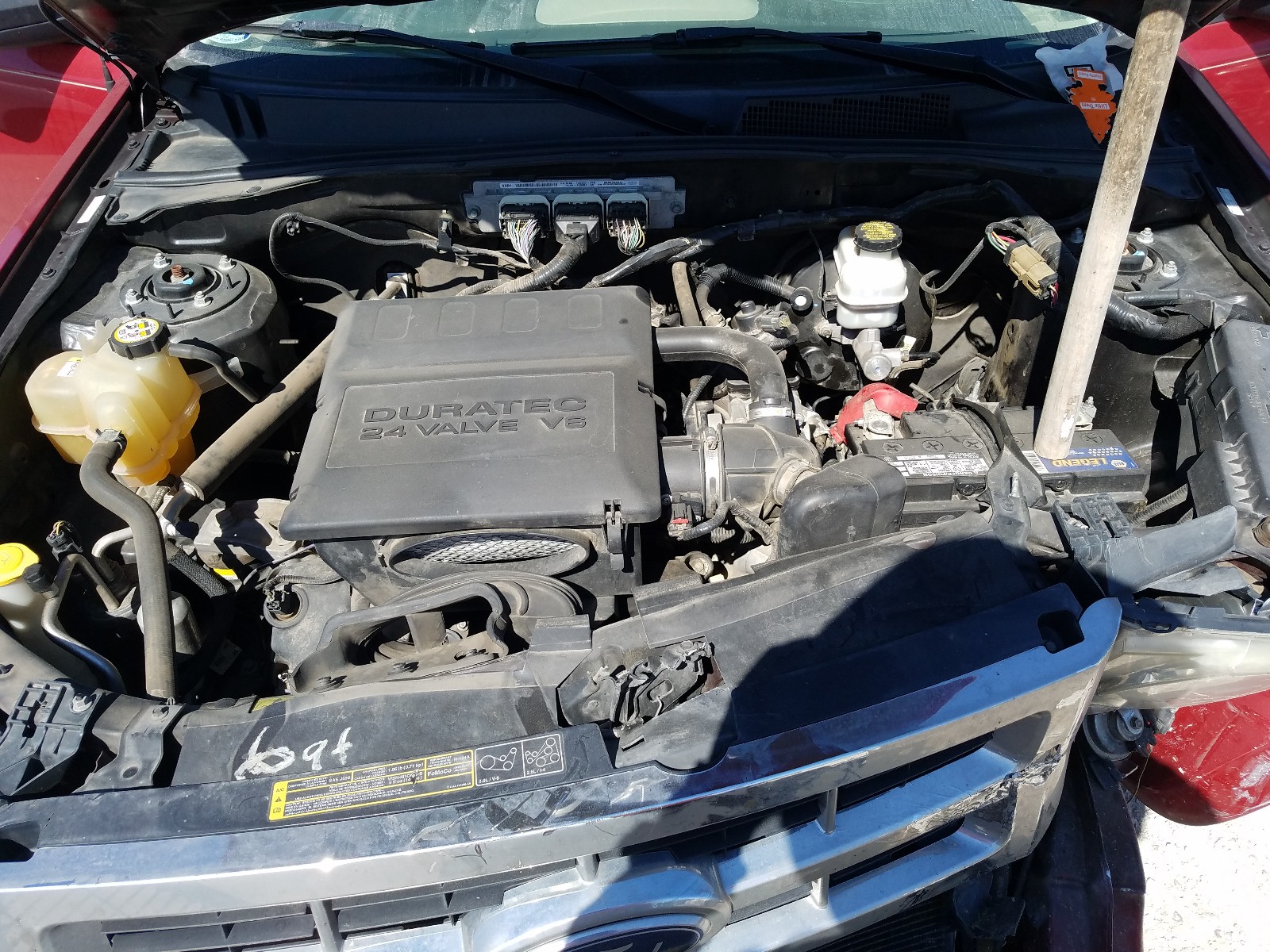 Photo 7 from auction – 2009 FORD ESCAPE XLT with VIN 1FMCU93G29KB96406
