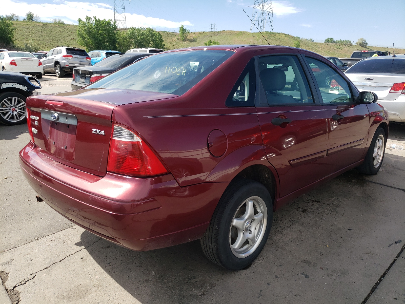 Photo 4 from auction – 2006 FORD FOCUS ZX4 with VIN 1FAHP34N16W113120