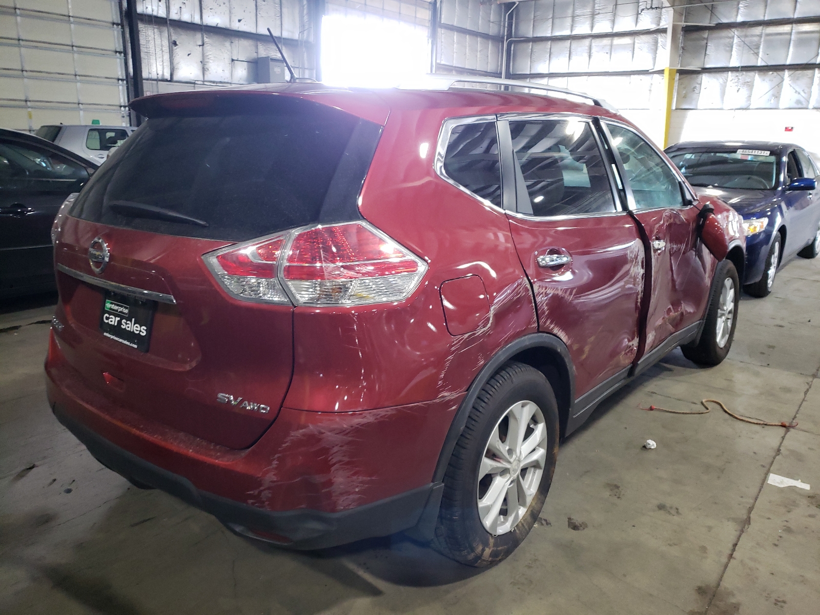 Photo 4 from auction – 2016 NISSAN ROGUE with VIN 5N1AT2MM4GC833017