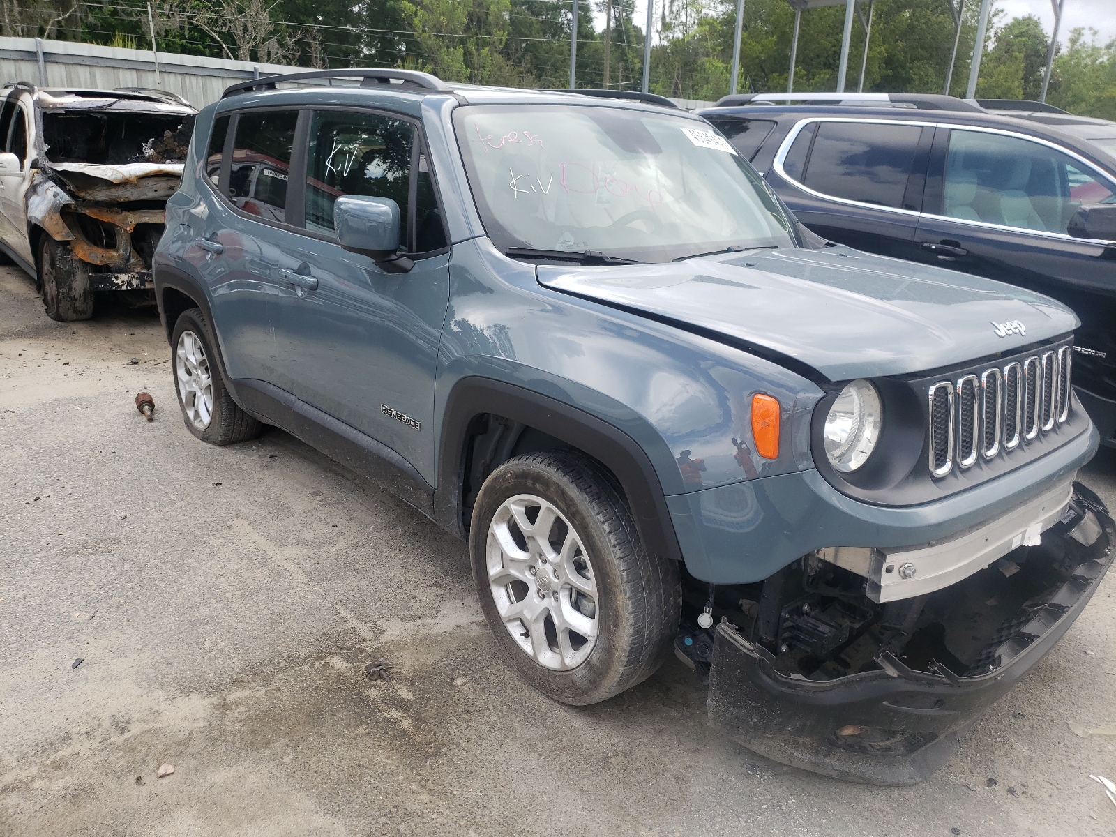JEEP RENEGADE L 2018 with VIN ZACCJABB0JPH13197 - Photo from auction