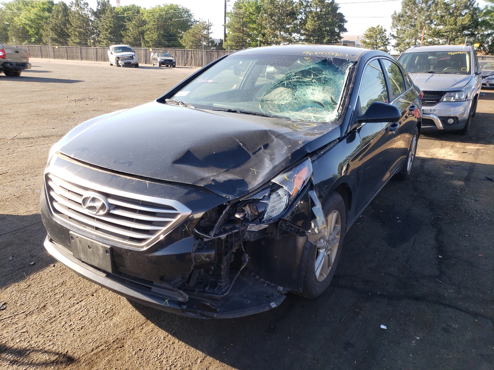 Photo 9 from auction – 2017 HYUNDAI SONATA SE with VIN 5NPE24AF5HH557950