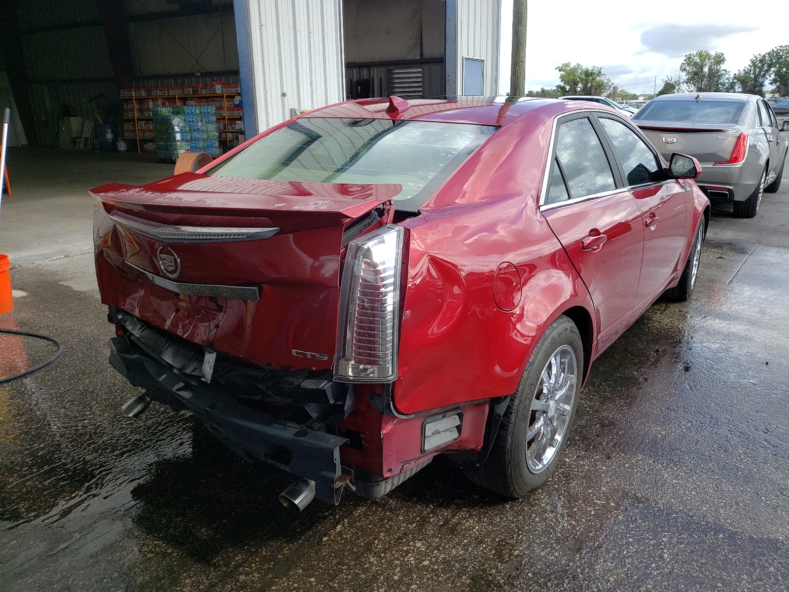 Photo 4 from auction – 2009 CADILLAC CTS with VIN 1G6DJ577X90152656
