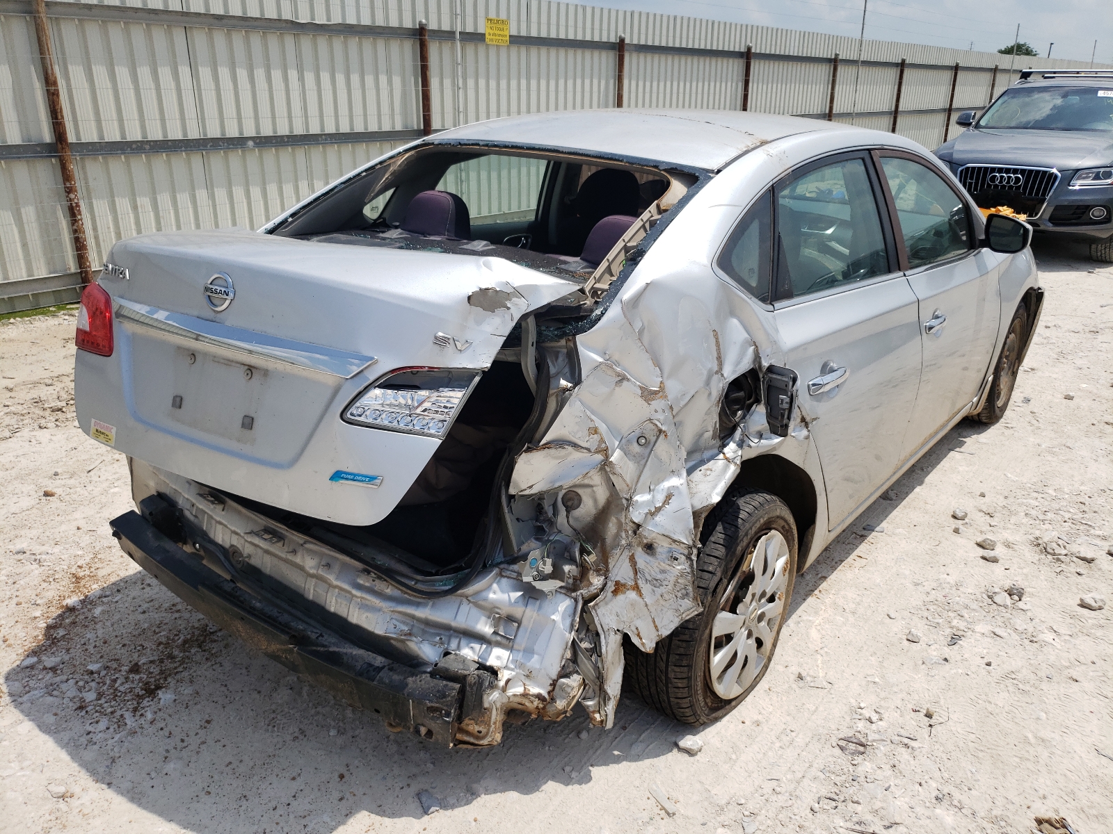 Photo 4 from auction – 2014 NISSAN SENTRA S with VIN 1N4AB7AP0EN854912