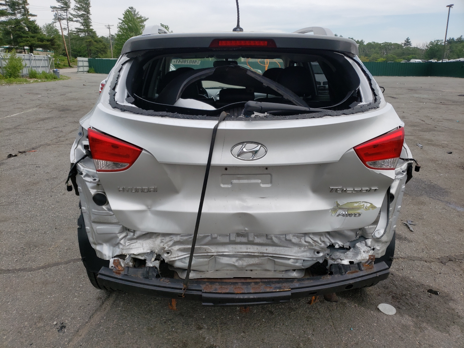 Photo 9 from auction – 2012 HYUNDAI TUCSON GLS with VIN KM8JUCAC0CU473778