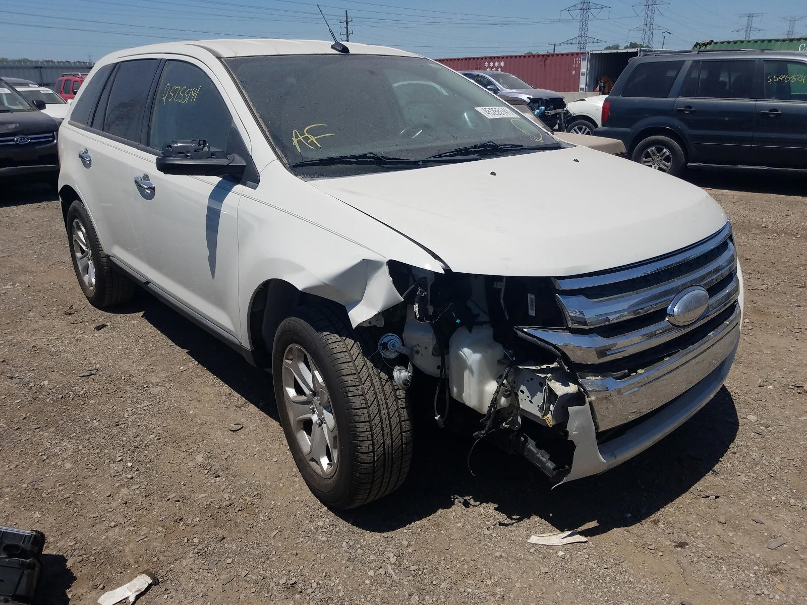 FORD EDGE SEL 2011 with VIN 2FMDK3JC9BBB58646 - Photo from auction