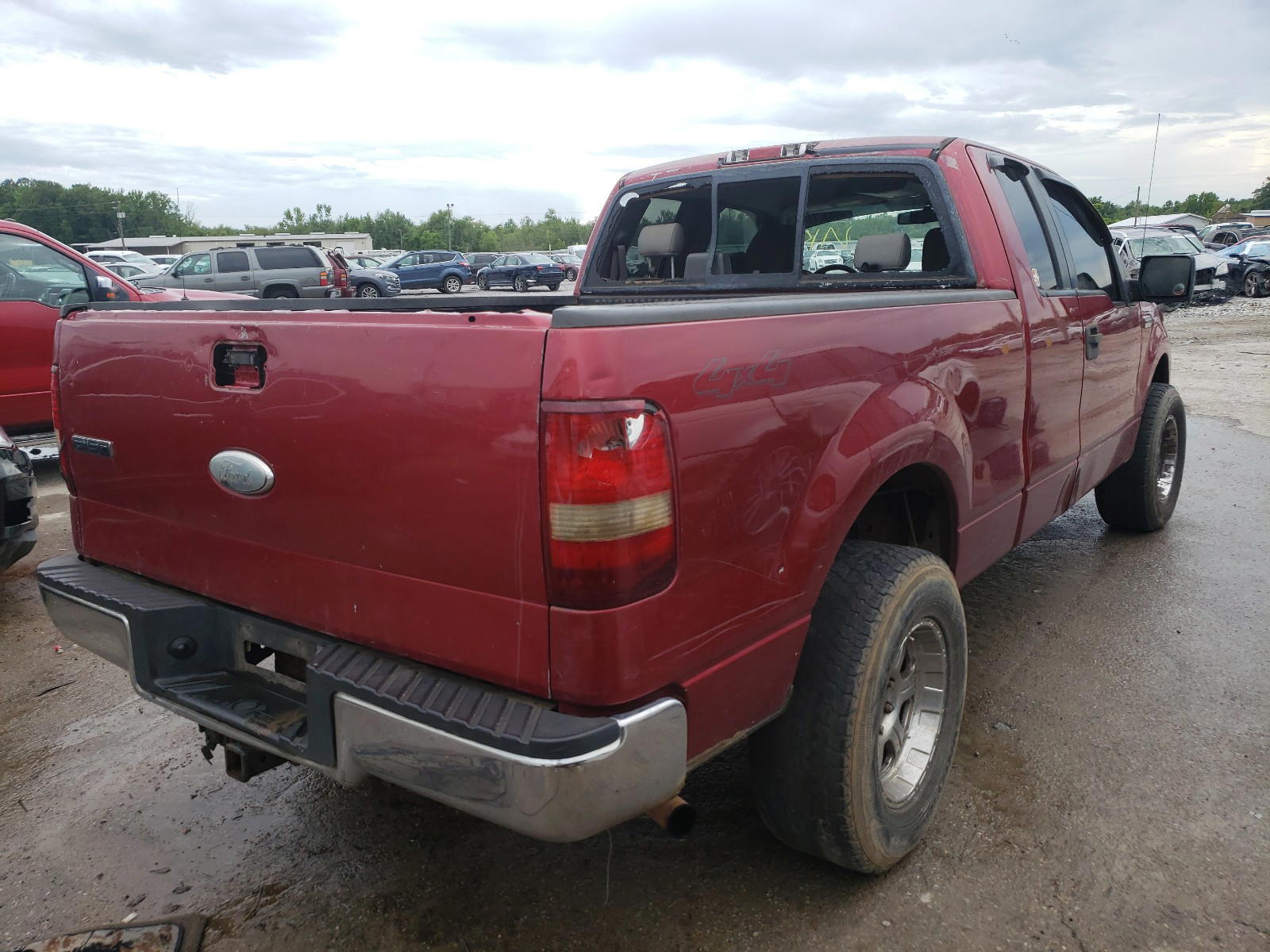 Photo 4 from auction – 2007 FORD F150 with VIN 1FTPX14V87FA28450