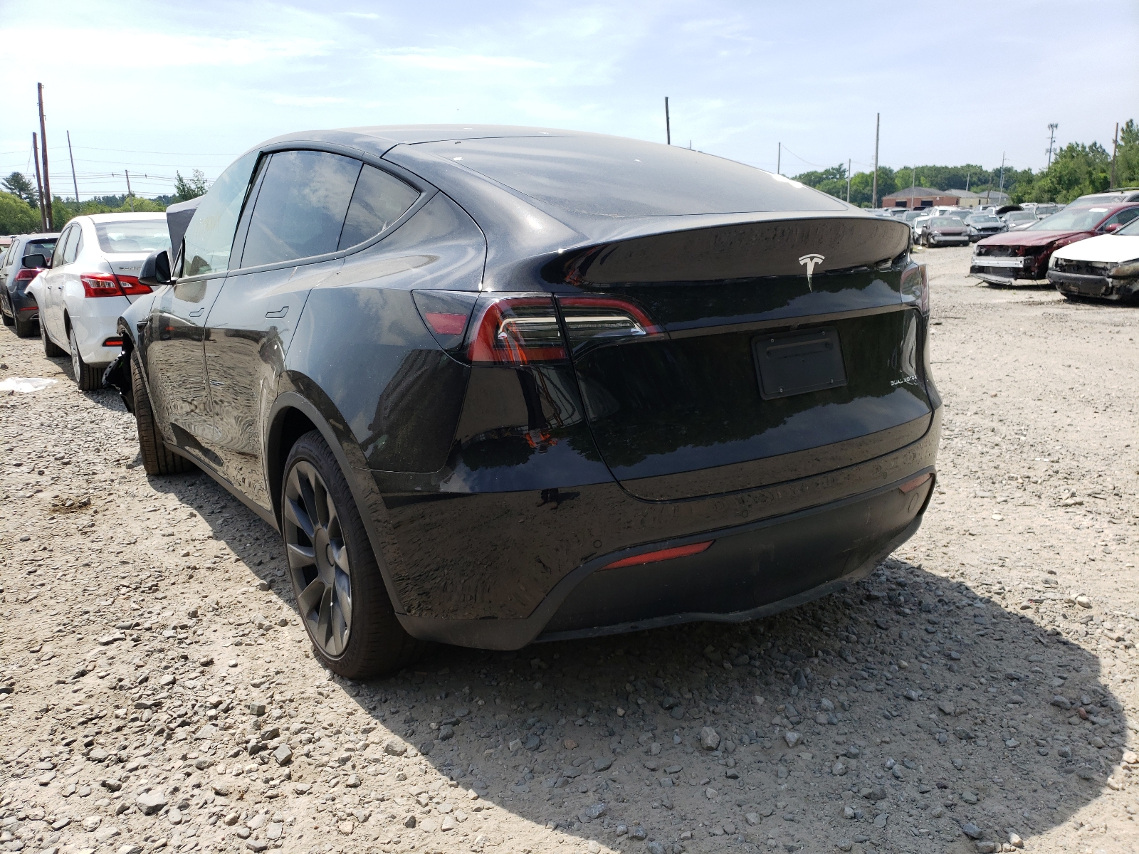 Foto 3 de la subasta – 2021 TESLA MODEL Y con VIN 5YJYGAEE3MF143671
