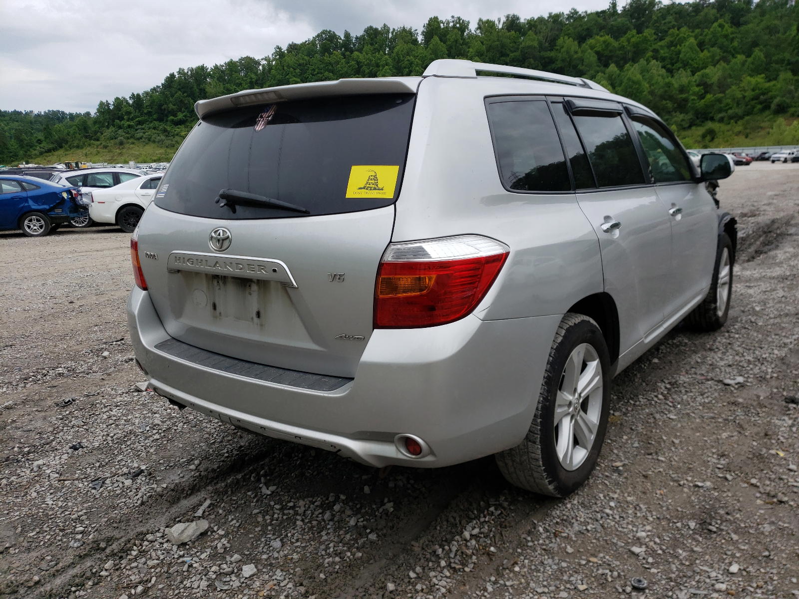 Photo 4 from auction – 2008 TOYOTA HIGHLANDER with VIN JTEES42A882101957