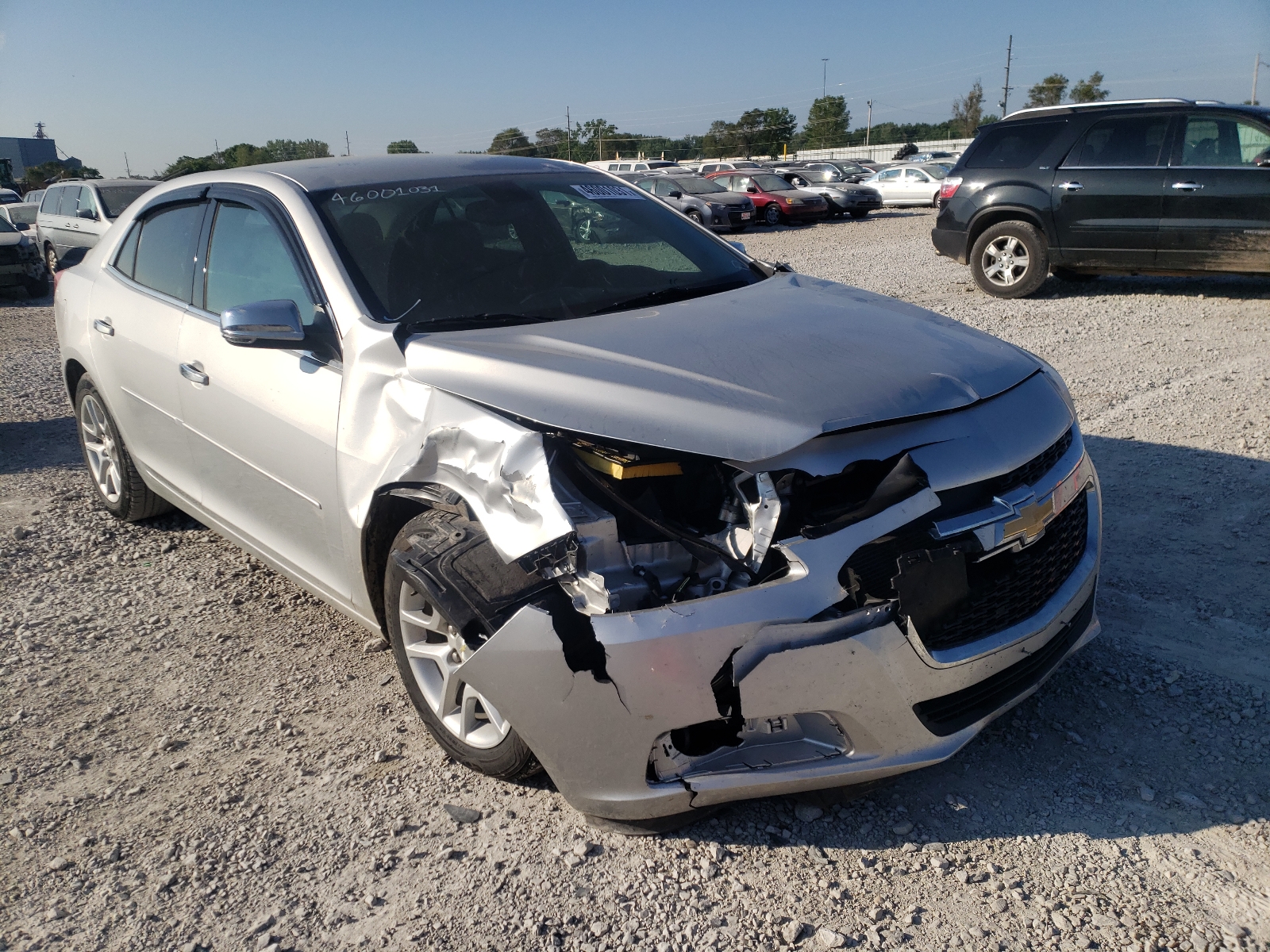CHEVROLET MALIBU 1LT 2015 with VIN 1G11C5SLXFF350489 - Photo from auction
