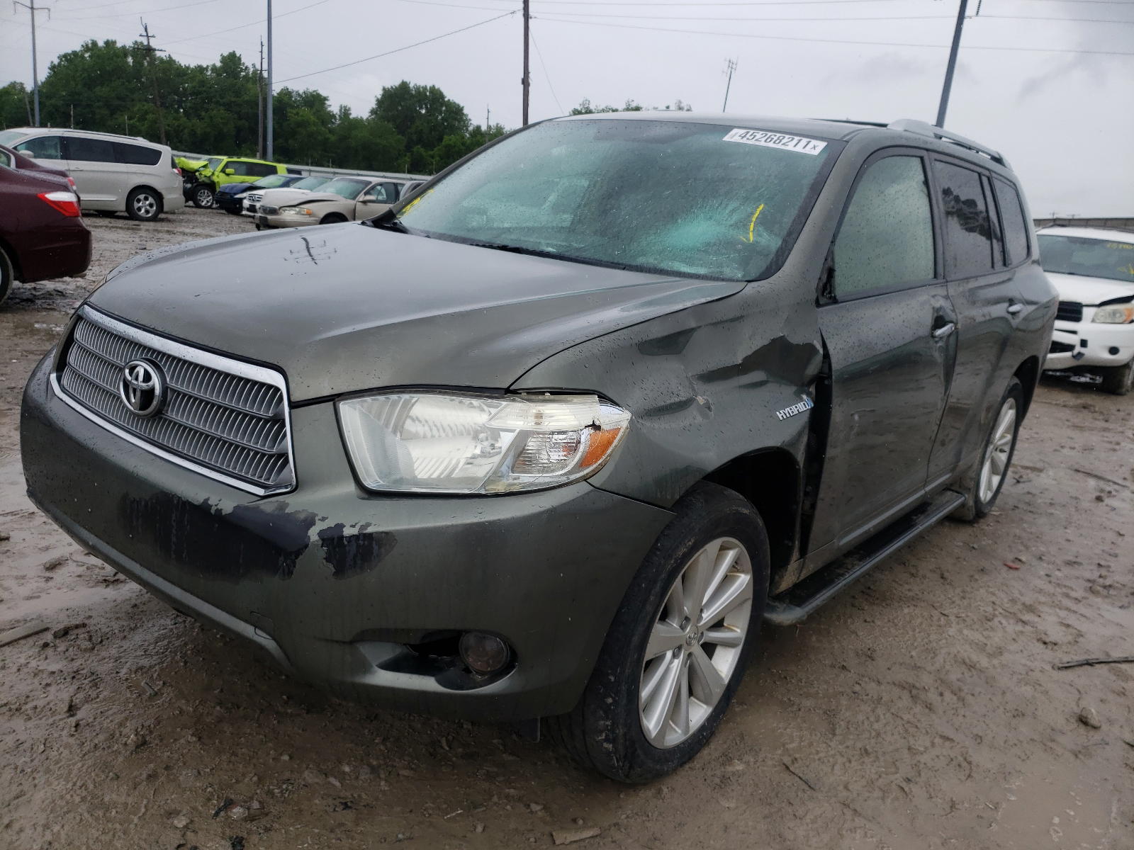 Photo 2 from auction – 2008 TOYOTA HIGHLANDER with VIN JTEEW44A882014786