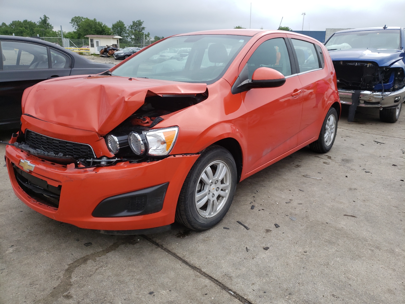 Photo 2 from auction – 2013 CHEVROLET SONIC LT with VIN 1G1JC6SB9D4130475