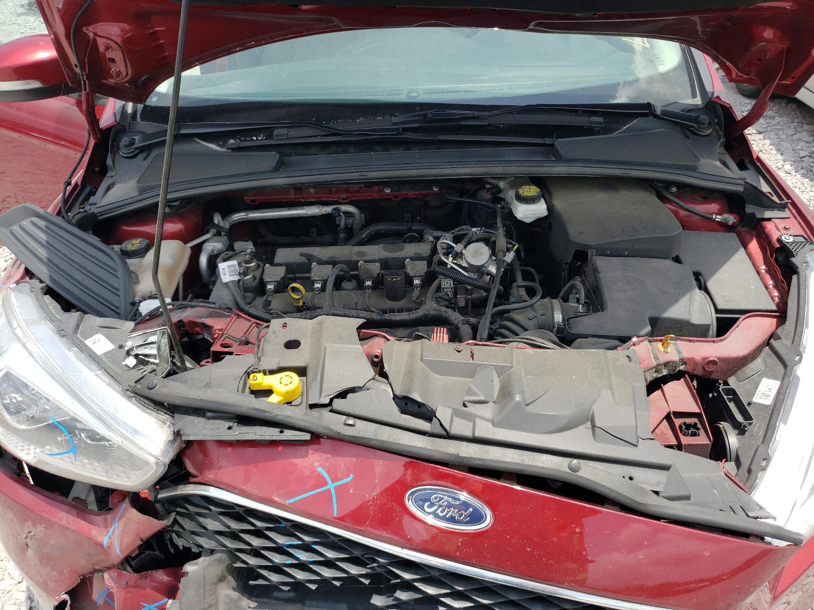 Photo 7 from auction – 2017 FORD FOCUS SE with VIN 1FADP3F27HL336316