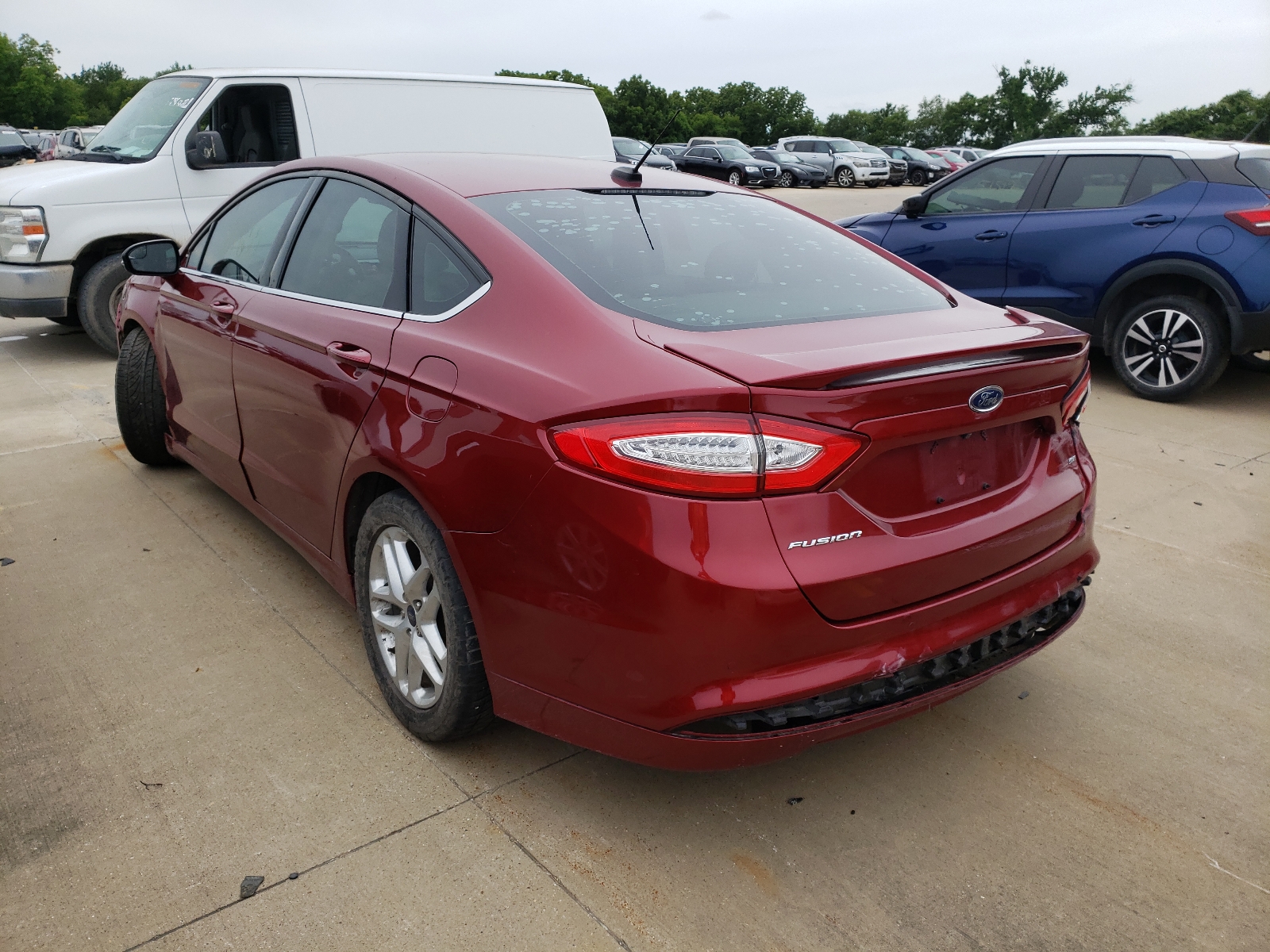 Photo 3 from auction – 2016 FORD FUSION SE with VIN 3FA6P0H71GR395894