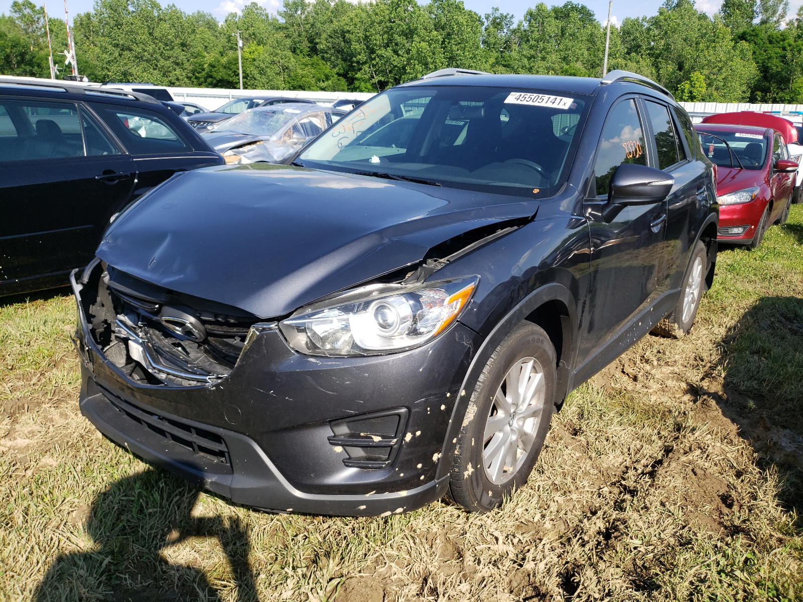 Photo 2 from auction – 2016 MAZDA CX-5 SPORT with VIN JM3KE2BY1G0846292