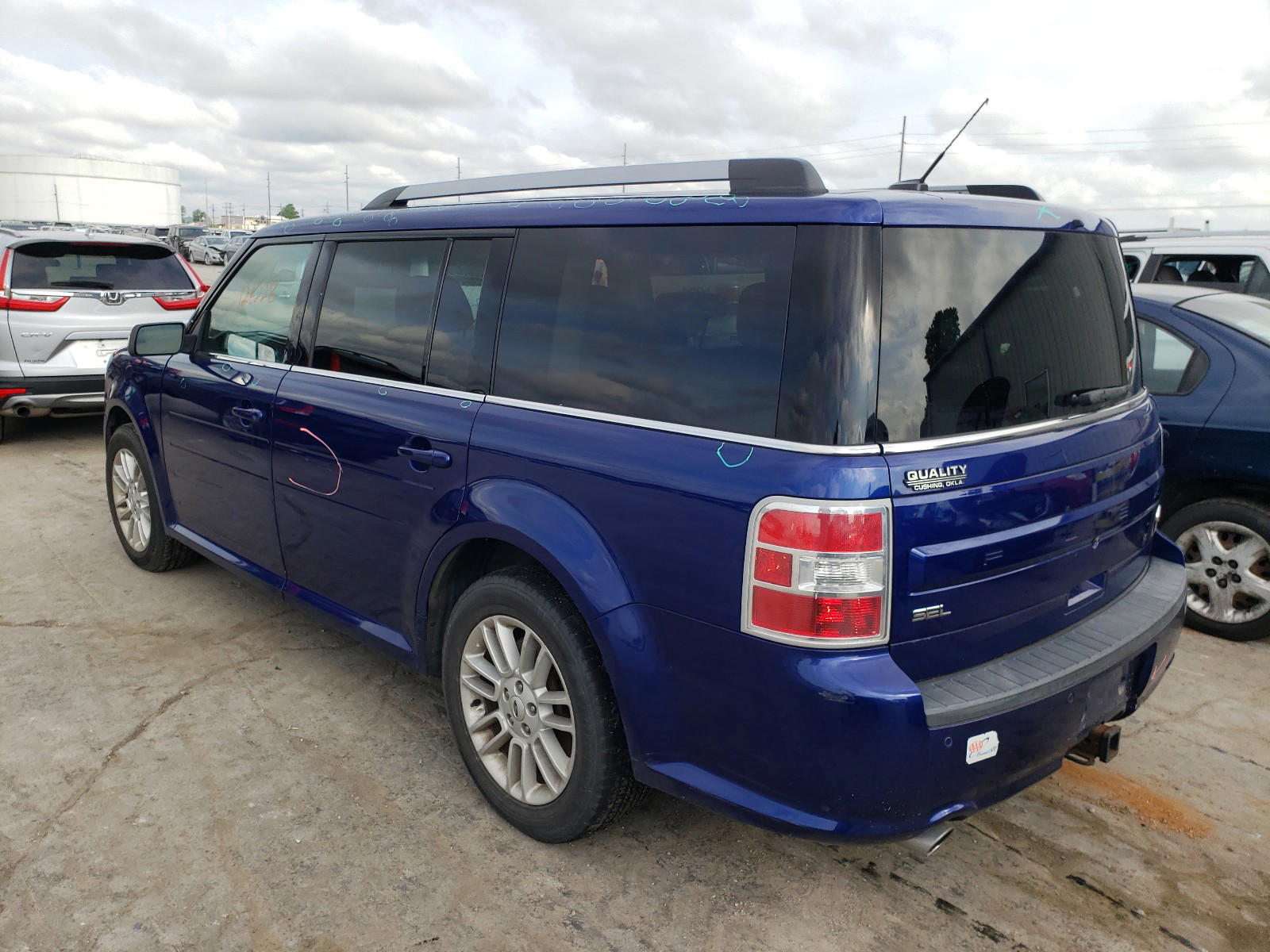 Photo 3 from auction – 2014 FORD FLEX SEL with VIN 2FMGK5C87EBD07612