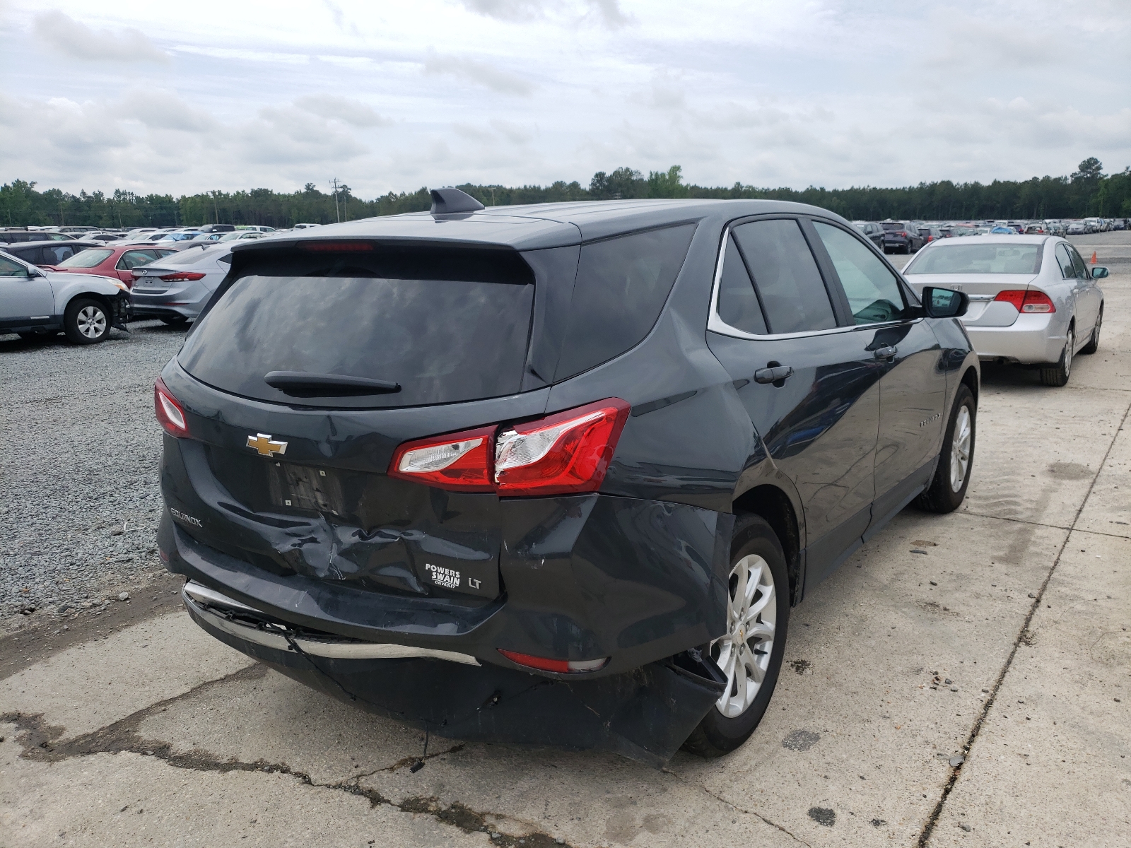 Photo 4 from auction – 2021 CHEVROLET EQUINOX LT with VIN 2GNAXJEV4M6126439