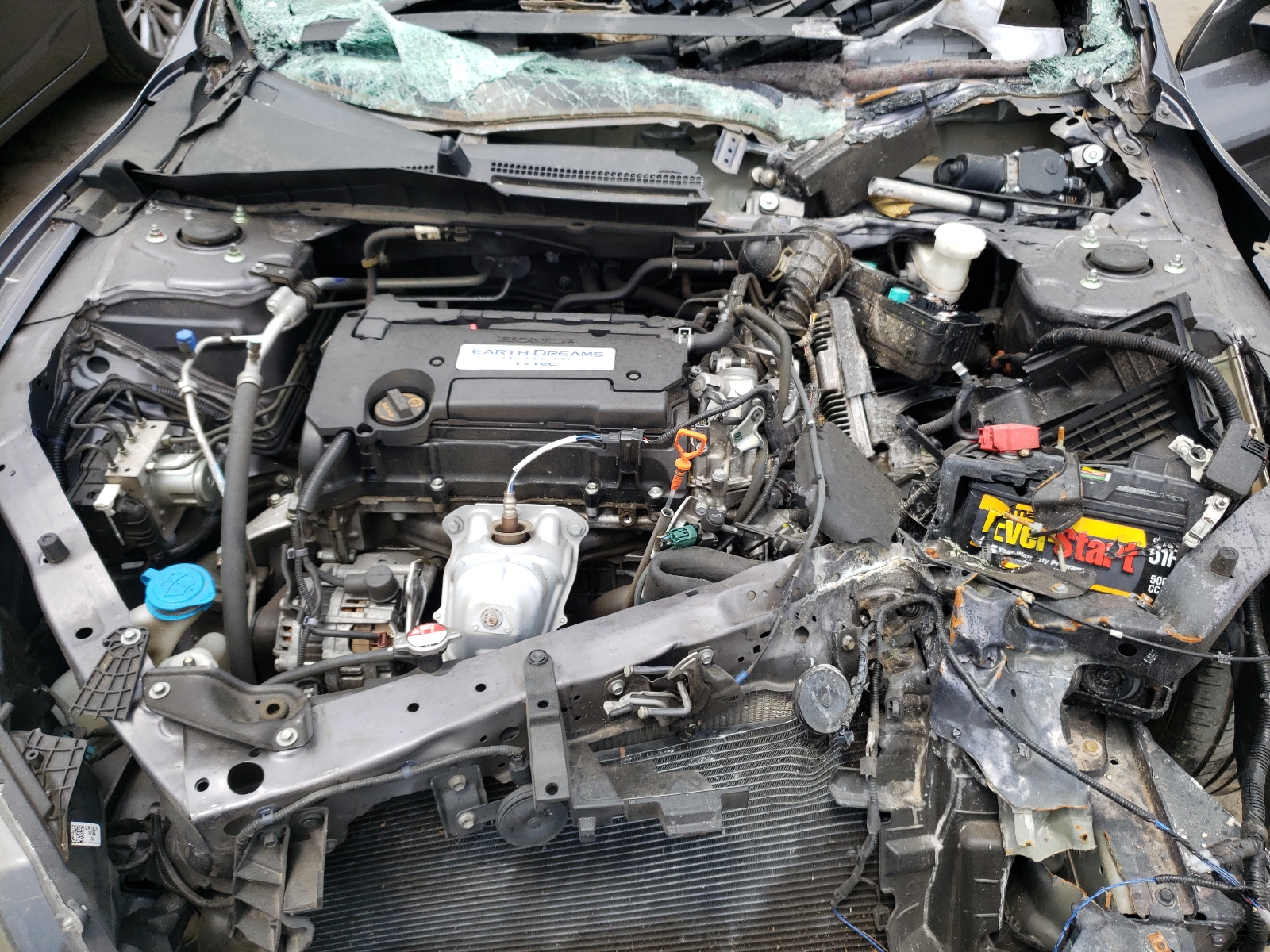 Photo 7 from auction – 2014 HONDA ACCORD LX with VIN 1HGCR2F33EA090361