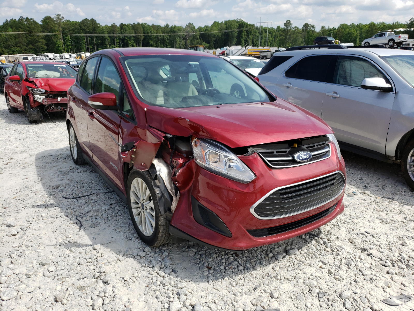 FORD C-MAX SE 2017 with VIN 1FADP5AU2HL118479 - Photo from auction