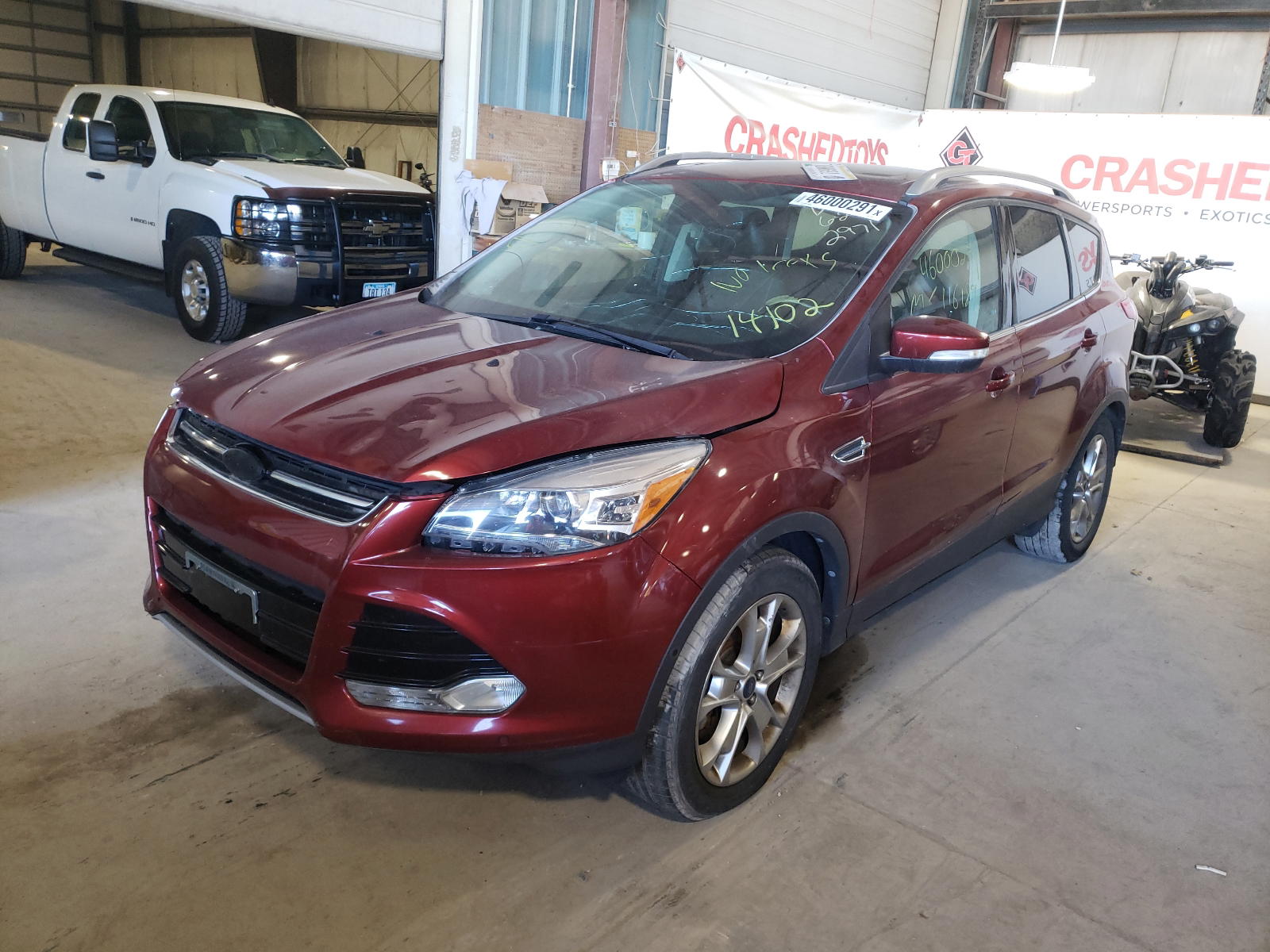 Photo 2 from auction – 2014 FORD ESCAPE TIT with VIN 1FMCU0J99EUD22971