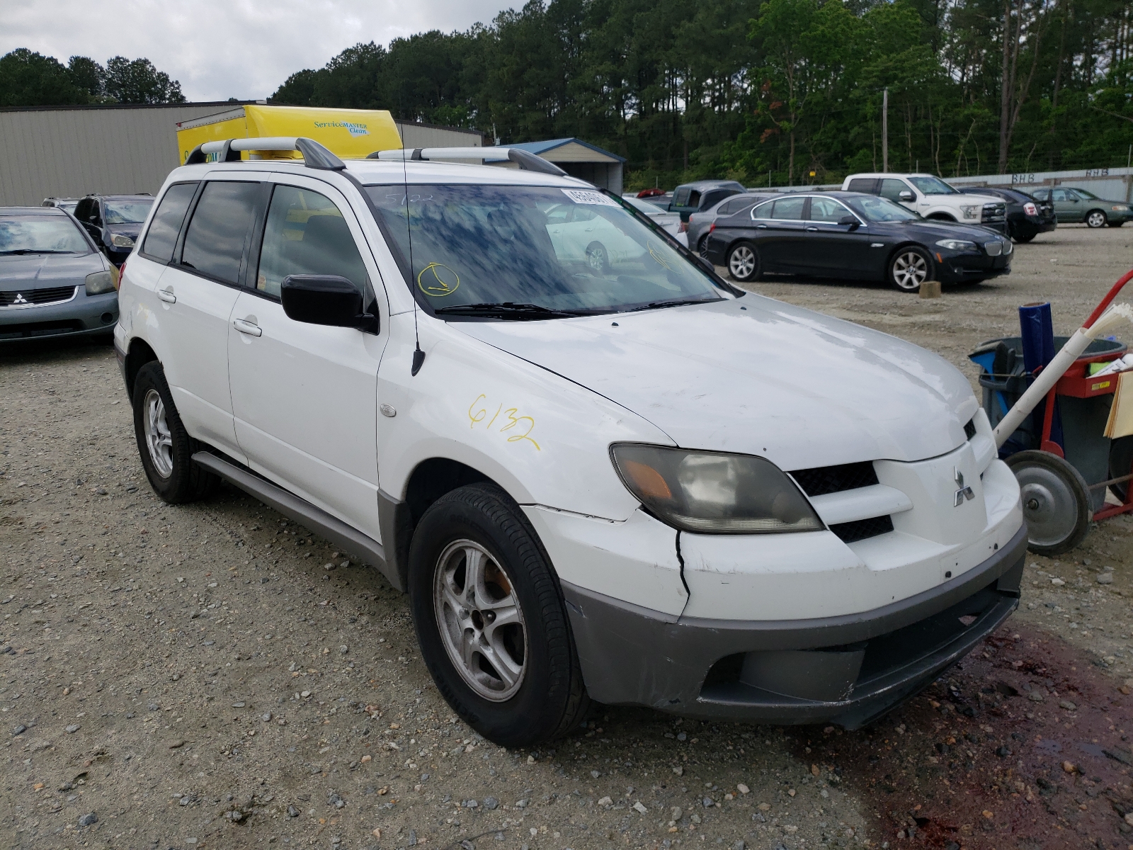 MITSUBISHI OUTLANDER 2003 with VIN JA4LZ31G23U053774 - Photo from auction