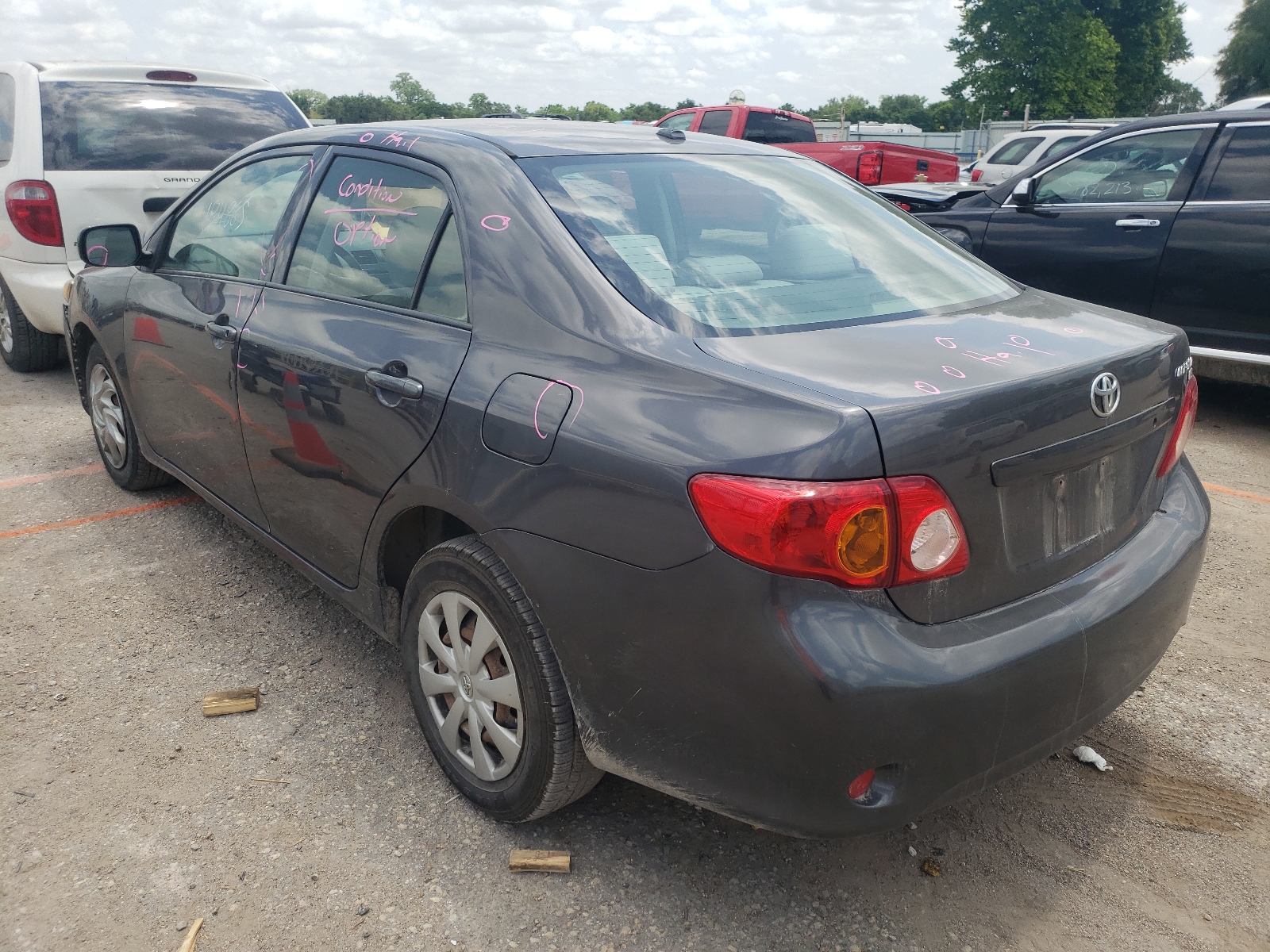 Photo 3 from auction – 2010 TOYOTA COROLLA BA with VIN JTDBU4EE9A9095972