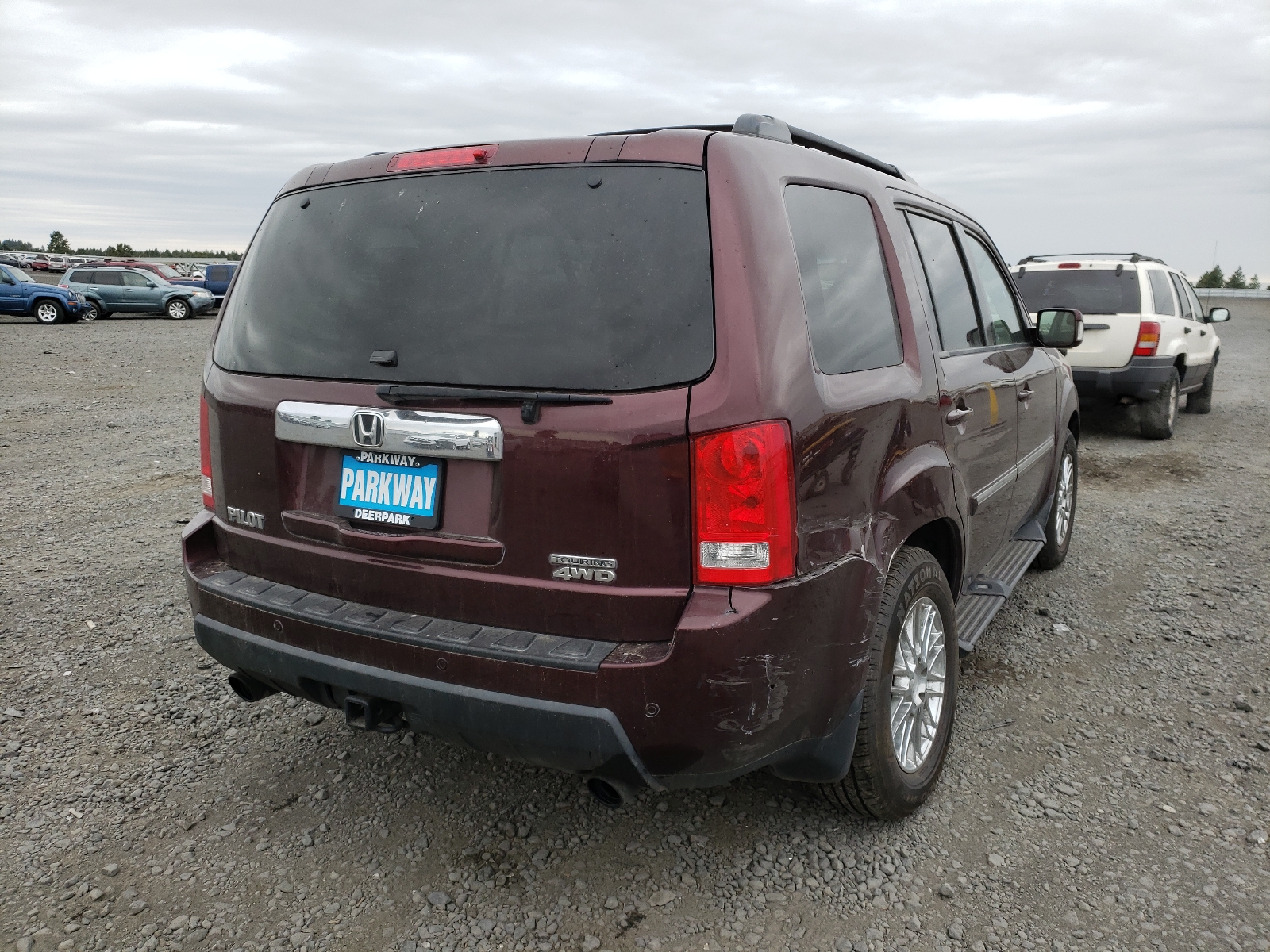 Photo 4 from auction – 2009 HONDA PILOT TOUR with VIN 5FNYF48949B022478