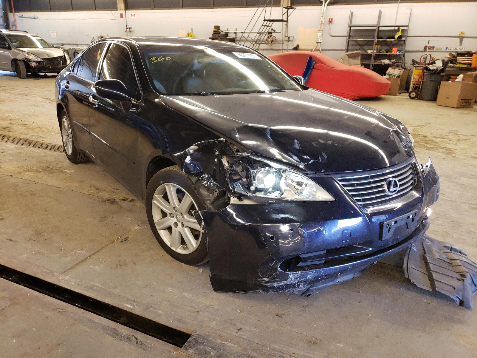 LEXUS ES 350 2008 with VIN JTHBJ46G482261776 - Photo from auction