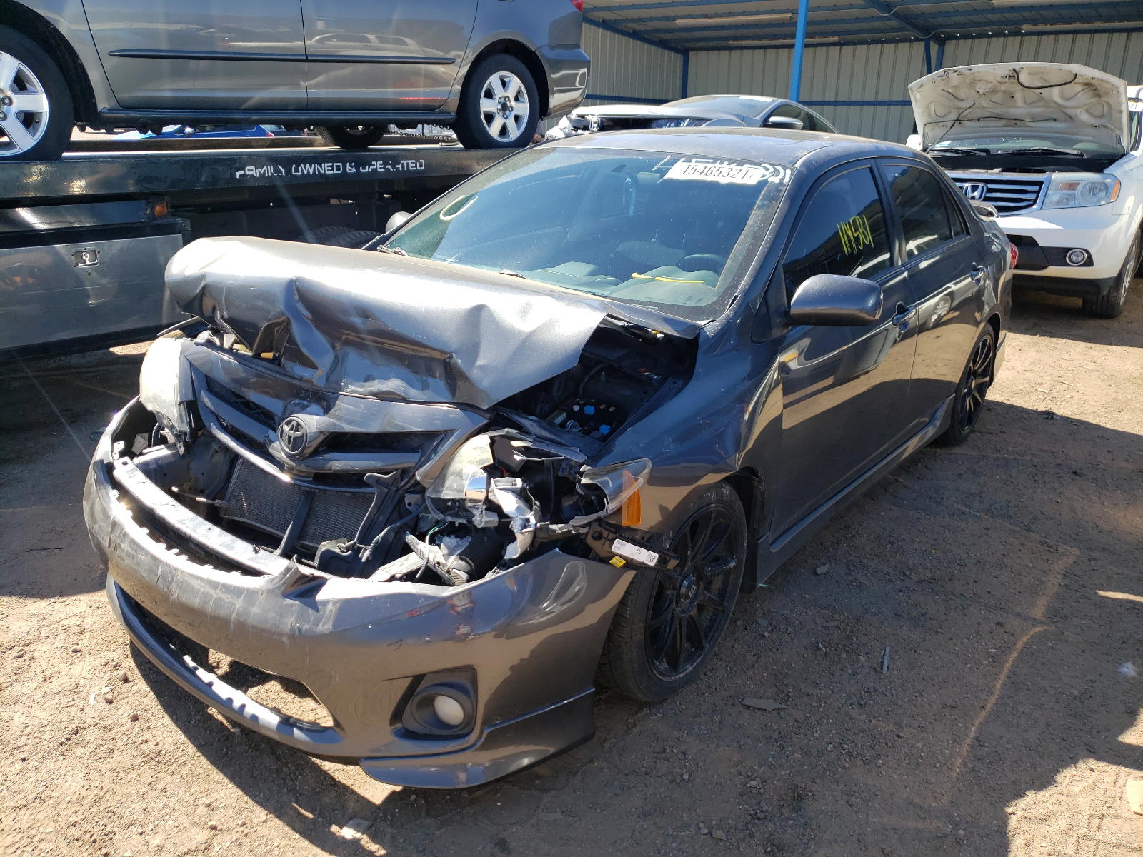 Photo 2 from auction – 2013 TOYOTA COROLLA BA with VIN 2T1BU4EE4DC112918