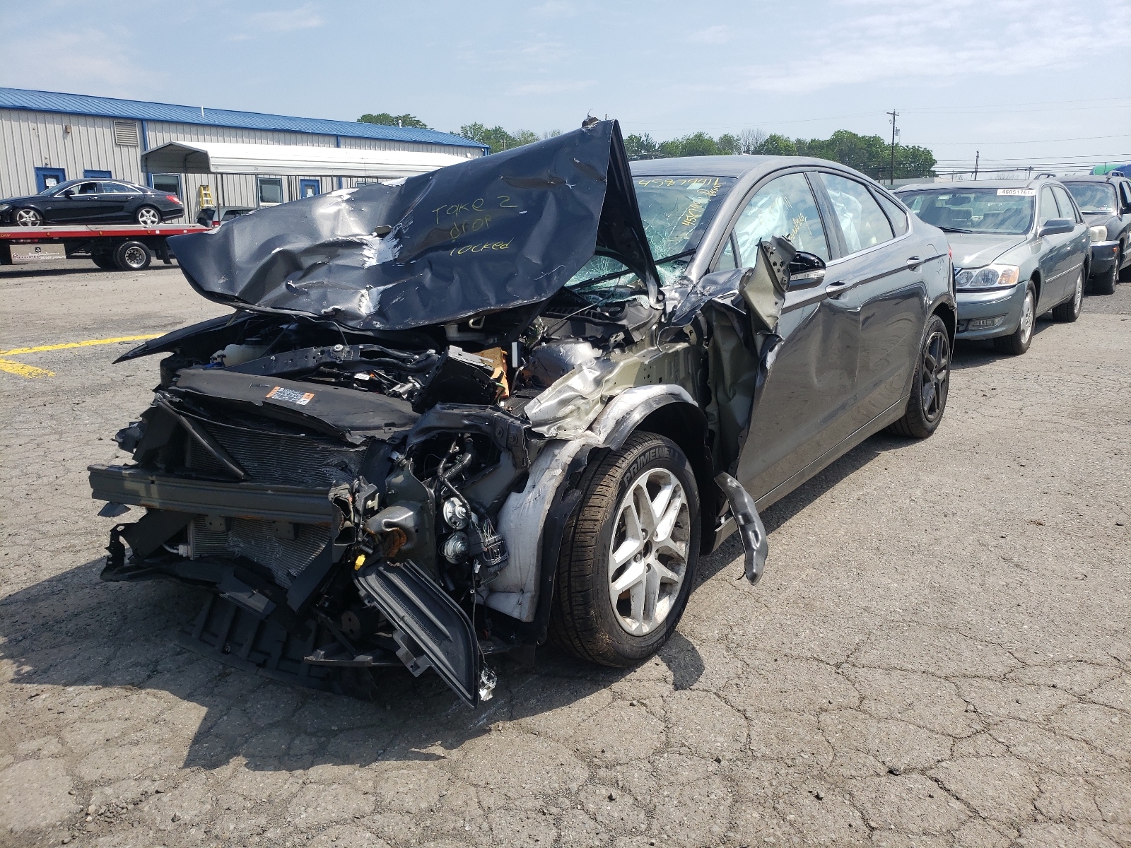 Photo 2 from auction – 2016 FORD FUSION SE with VIN 3FA6P0H78GR349267
