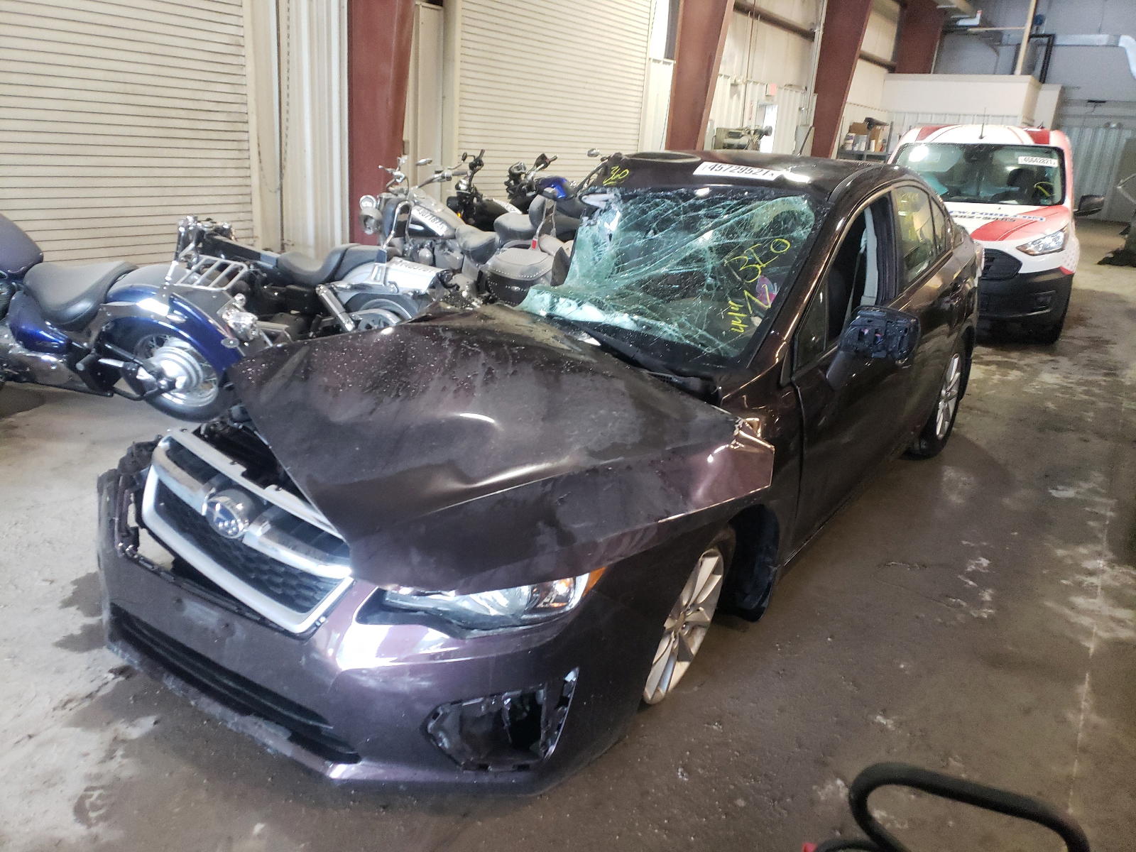 Photo 2 from auction – 2013 SUBARU IMPREZA PR with VIN JF1GJAC67DH028621