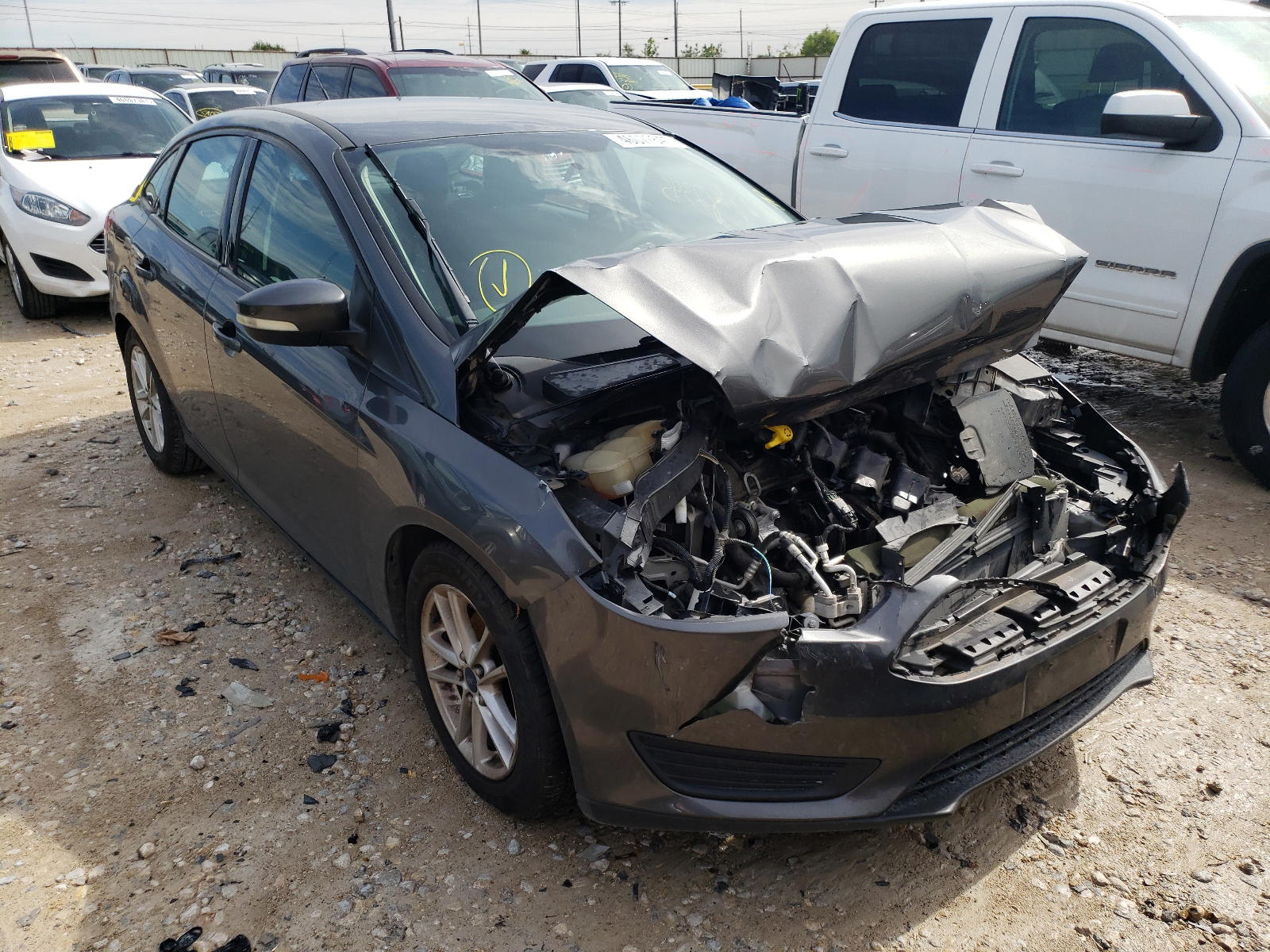 FORD FOCUS SE 2016 with VIN 1FADP3F25GL245320 - Photo from auction