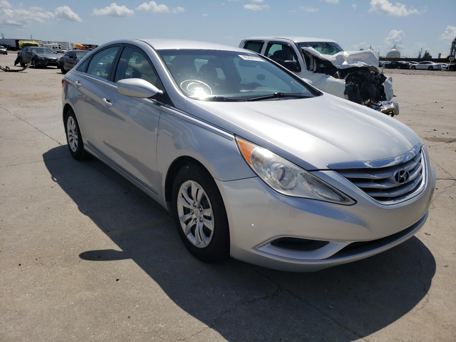 HYUNDAI SONATA GLS 2012 with VIN 5NPEB4AC1CH323271 - Photo from auction