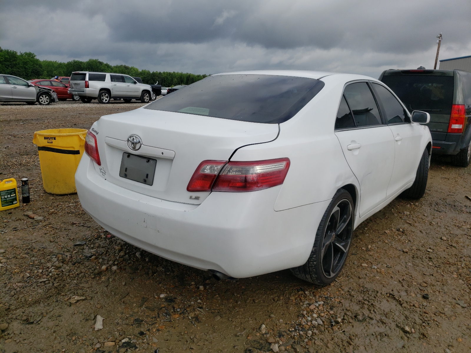 Photo 4 from auction – 2007 TOYOTA CAMRY CE with VIN 4T1BE46K37U611603