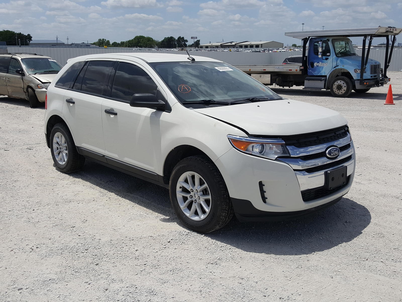 FORD EDGE 2013 with VIN 2FMDK3GC8DBB00490 - Photo from auction