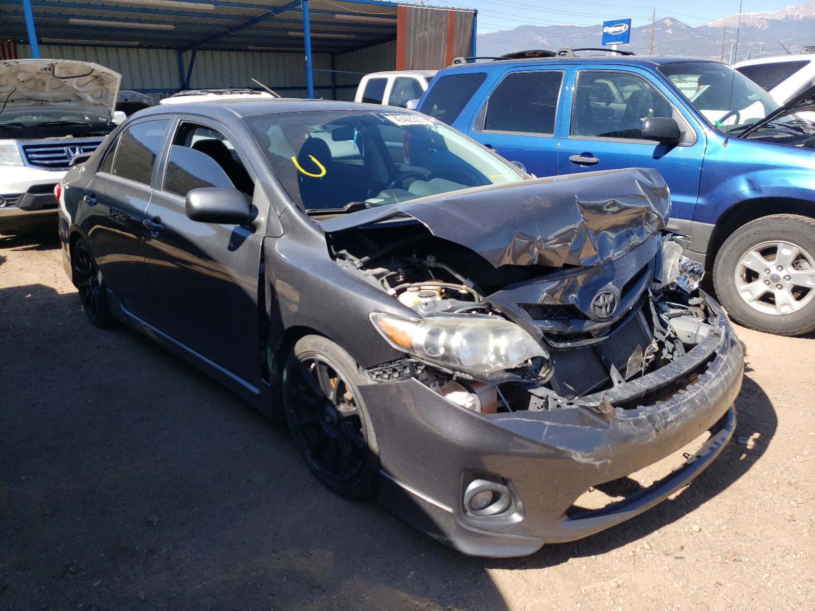TOYOTA COROLLA BA 2013 with VIN 2T1BU4EE4DC112918 - Photo from auction