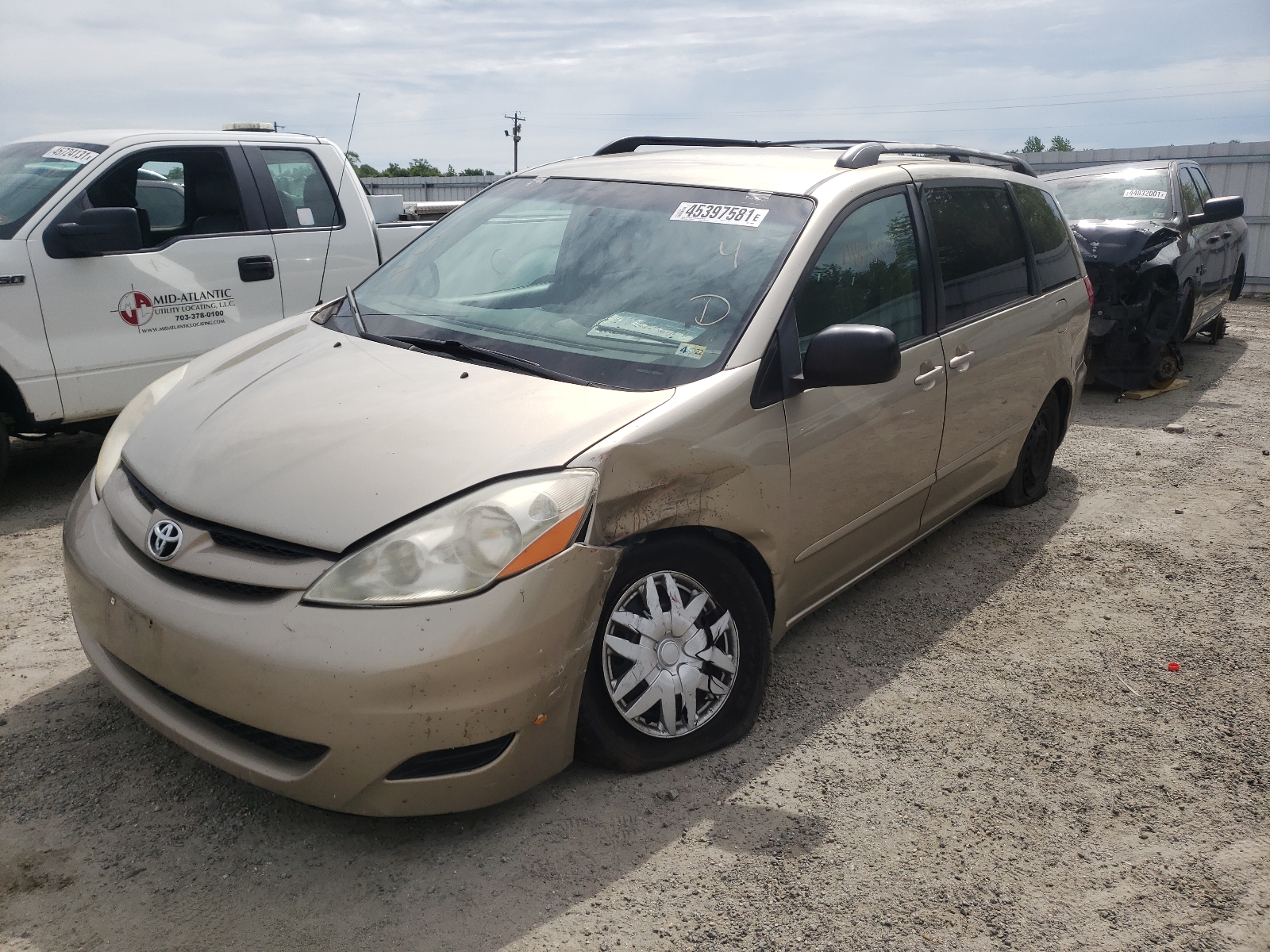 Photo 9 from auction – 2008 TOYOTA SIENNA CE with VIN 5TDZK23C58S138984