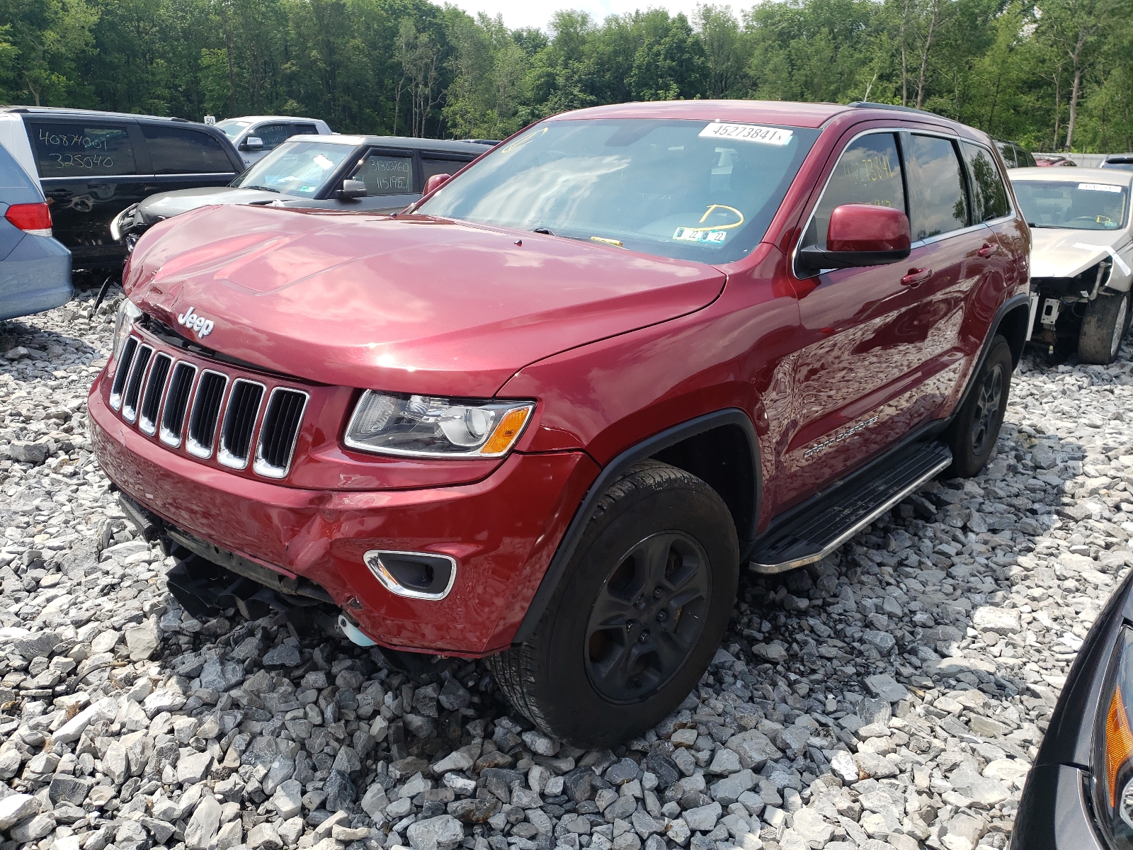 Photo 2 from auction – 2014 JEEP GRAND CHER with VIN 1C4RJFAG0EC249164
