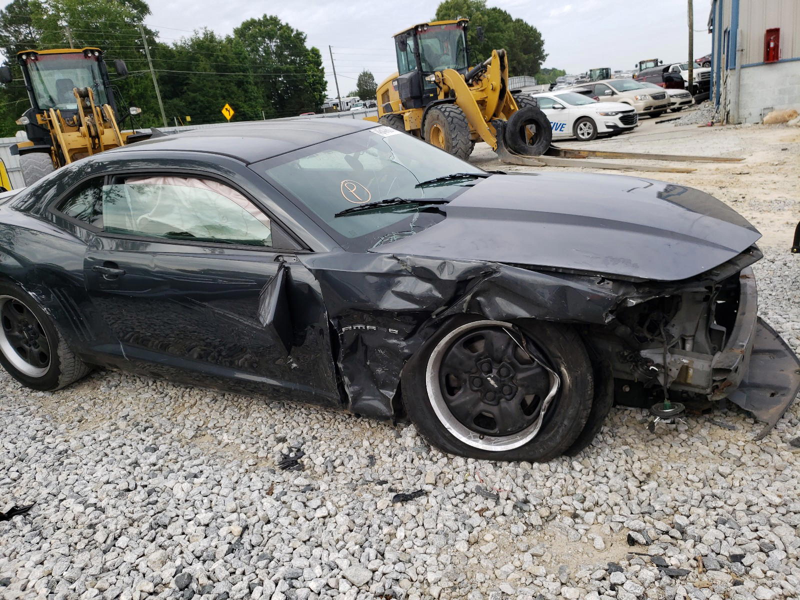 Photo 9 from auction – 2013 CHEVROLET CAMARO LS with VIN 2G1FA1E33D9104969