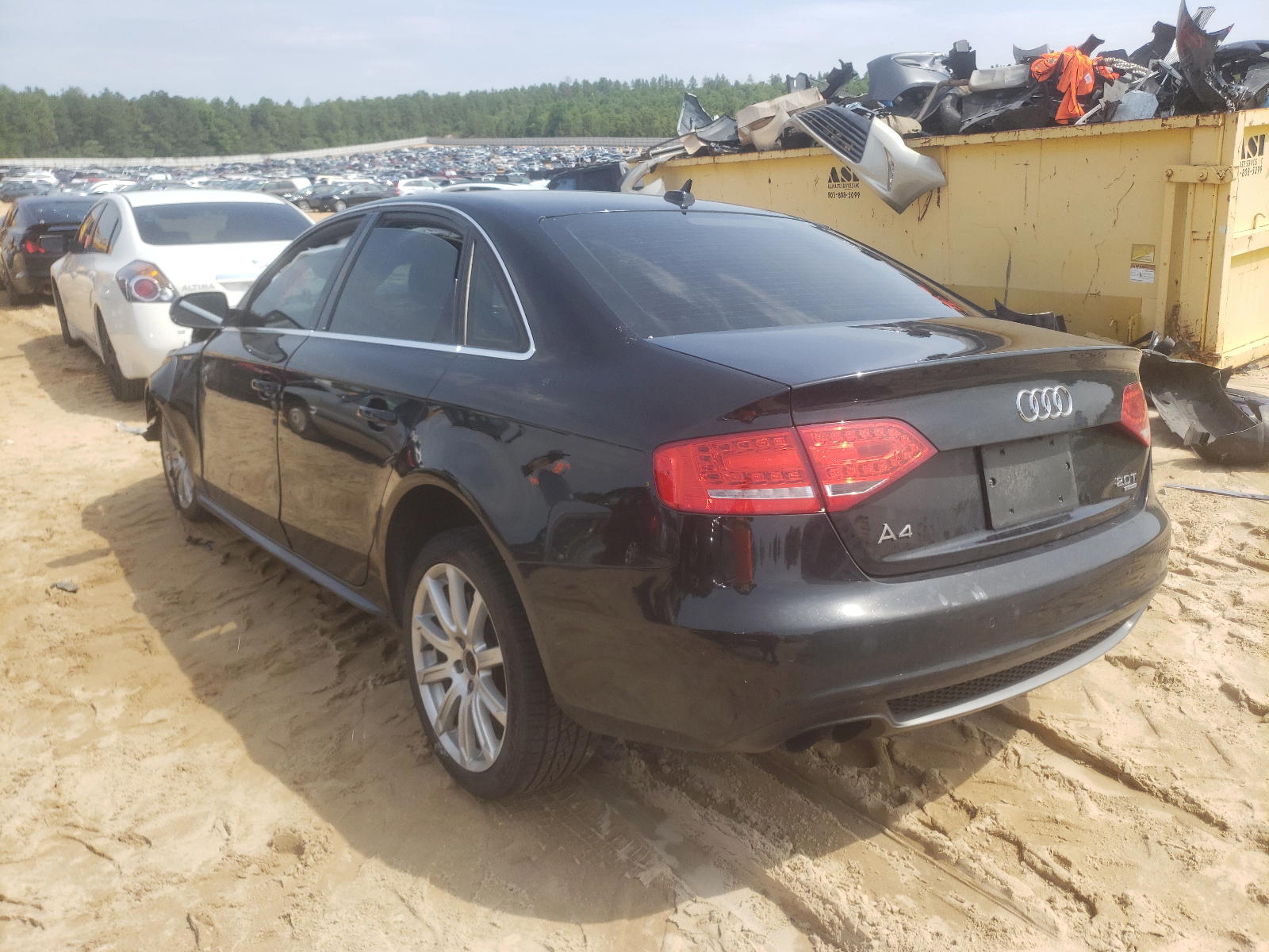 Photo 3 from auction – 2012 AUDI A4 PREMIUM with VIN WAUFFAFL0CA118108