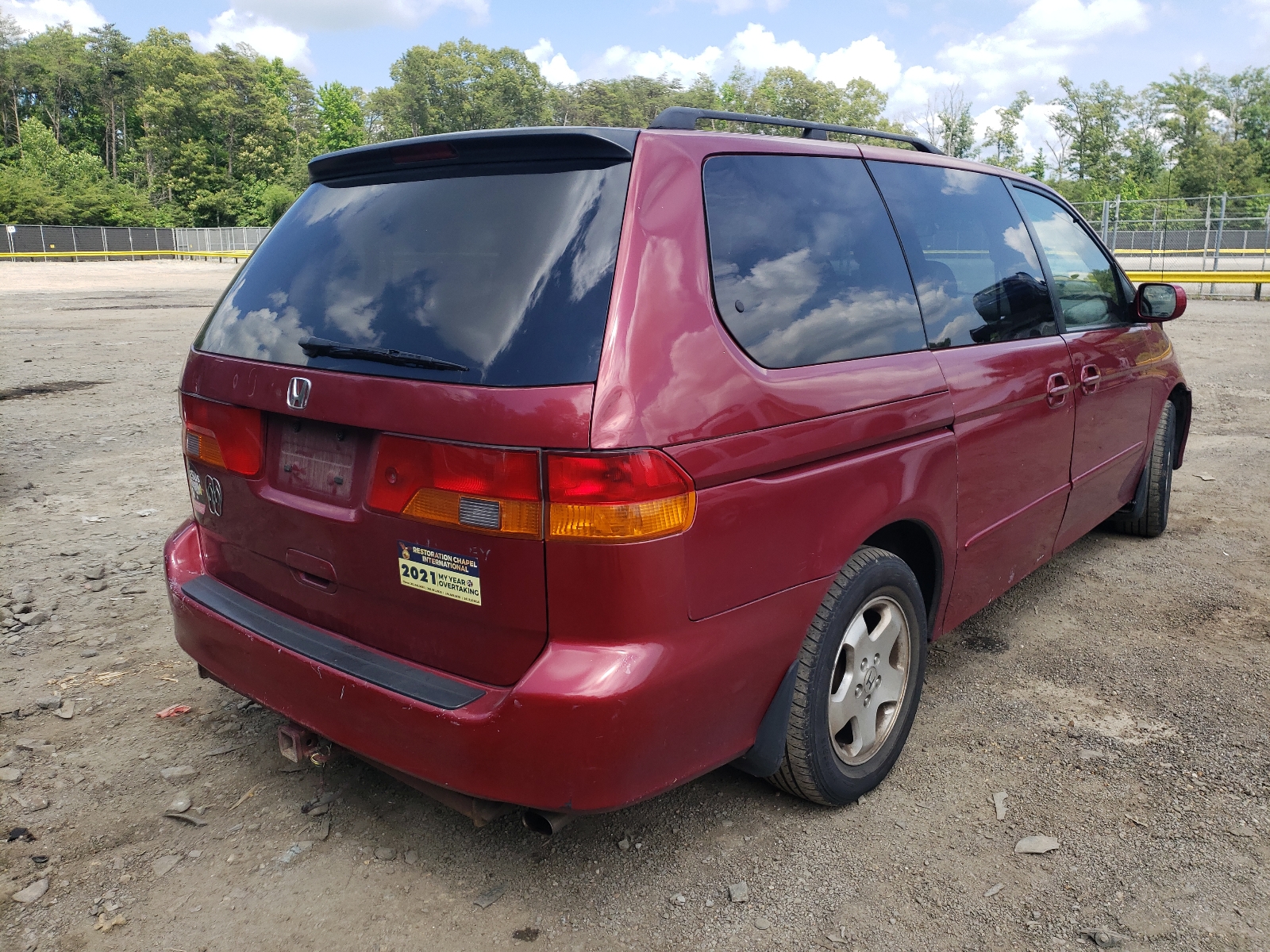 Photo 4 from auction – 2004 HONDA ODYSSEY EX with VIN 5FNRL18704B085984