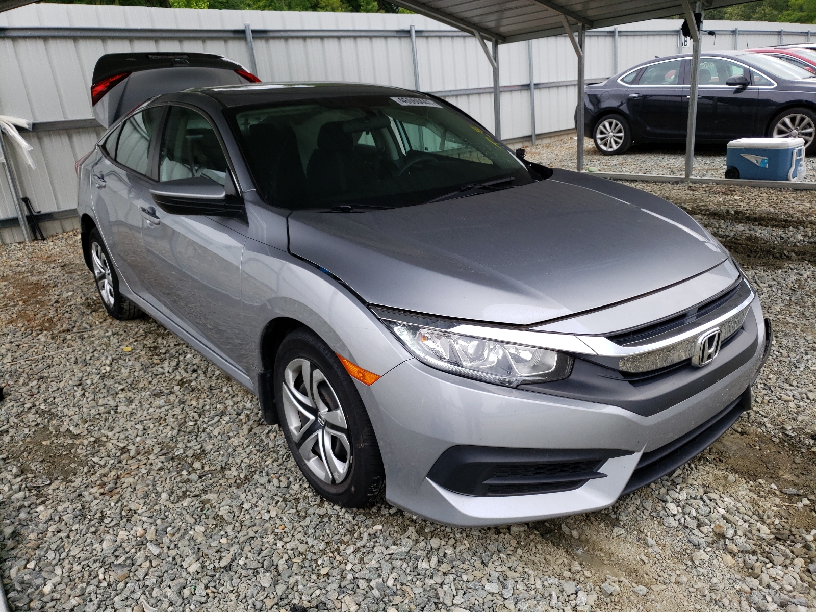 HONDA CIVIC LX 2017 with VIN 19XFC2F59HE038801 - Photo from auction