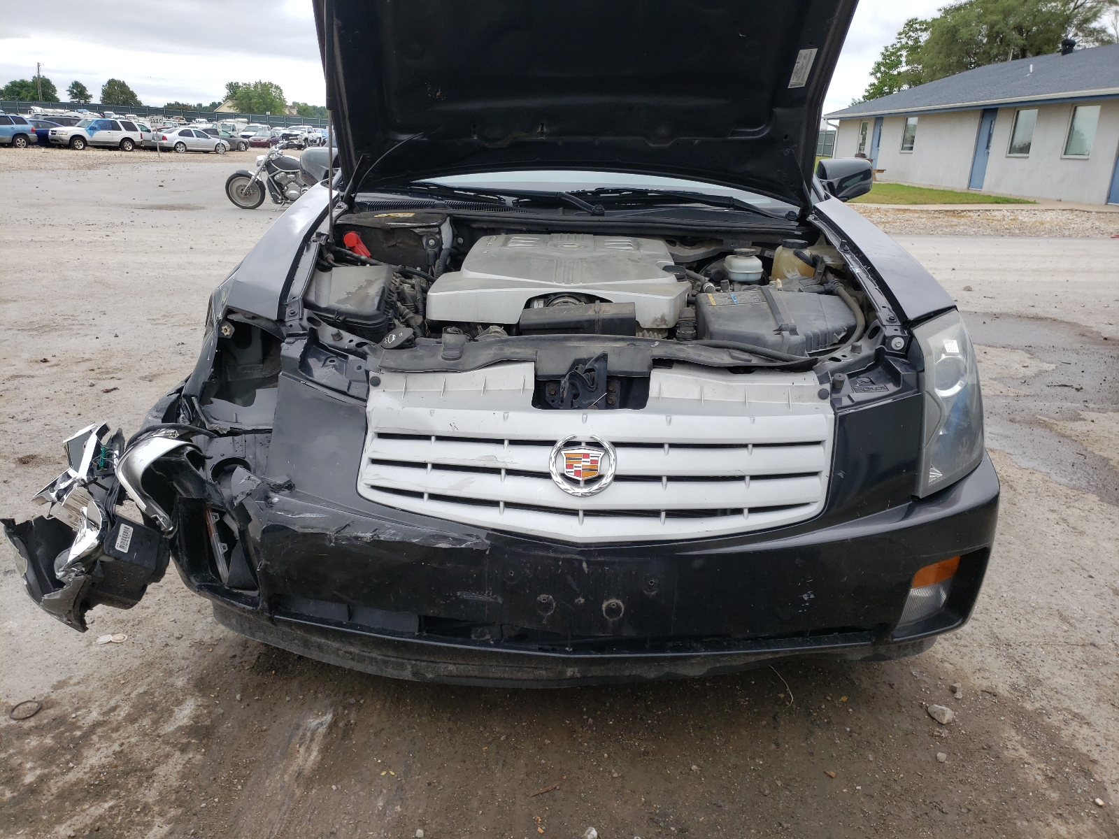 Photo 9 from auction – 2007 CADILLAC CTS with VIN 1G6DM57T670161064