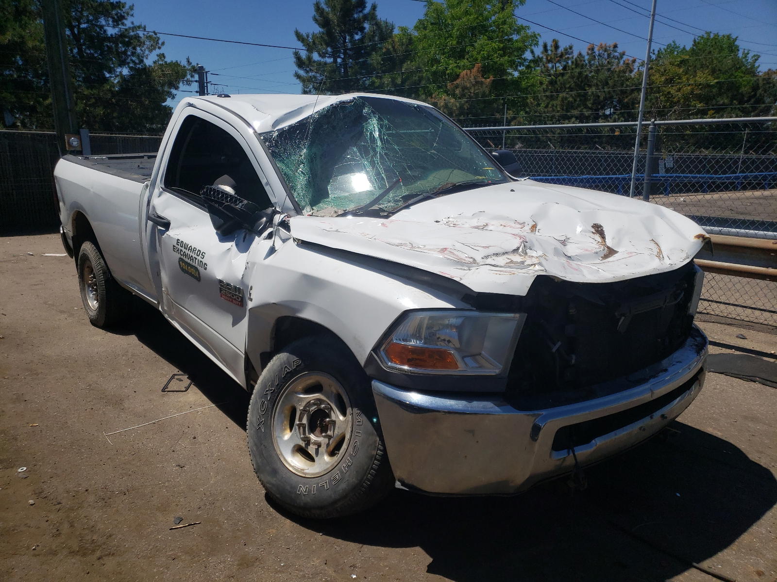 DODGE RAM 2500 2010 with VIN 3D7LT2EL2AG113387 - Photo from auction
