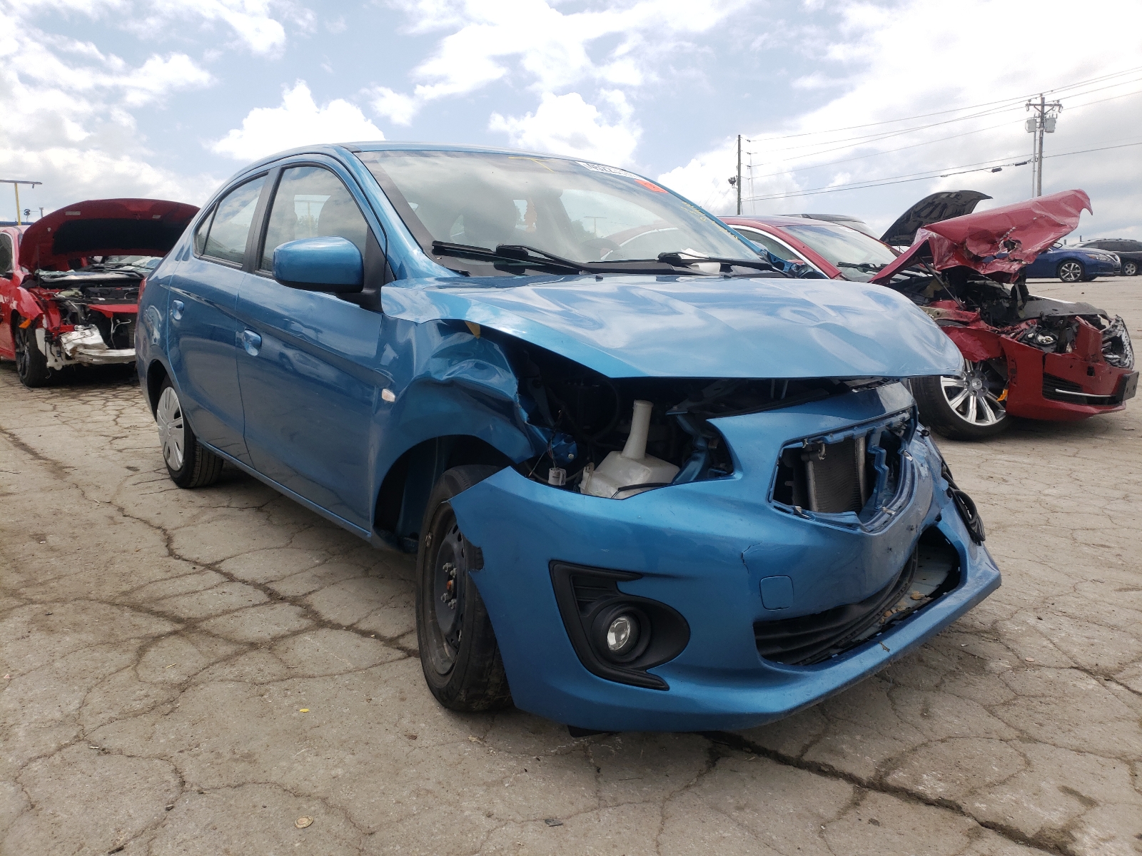 MITSUBISHI MIRAGE G4 2017 with VIN ML32F3FJ0HHF05631 - Photo from auction
