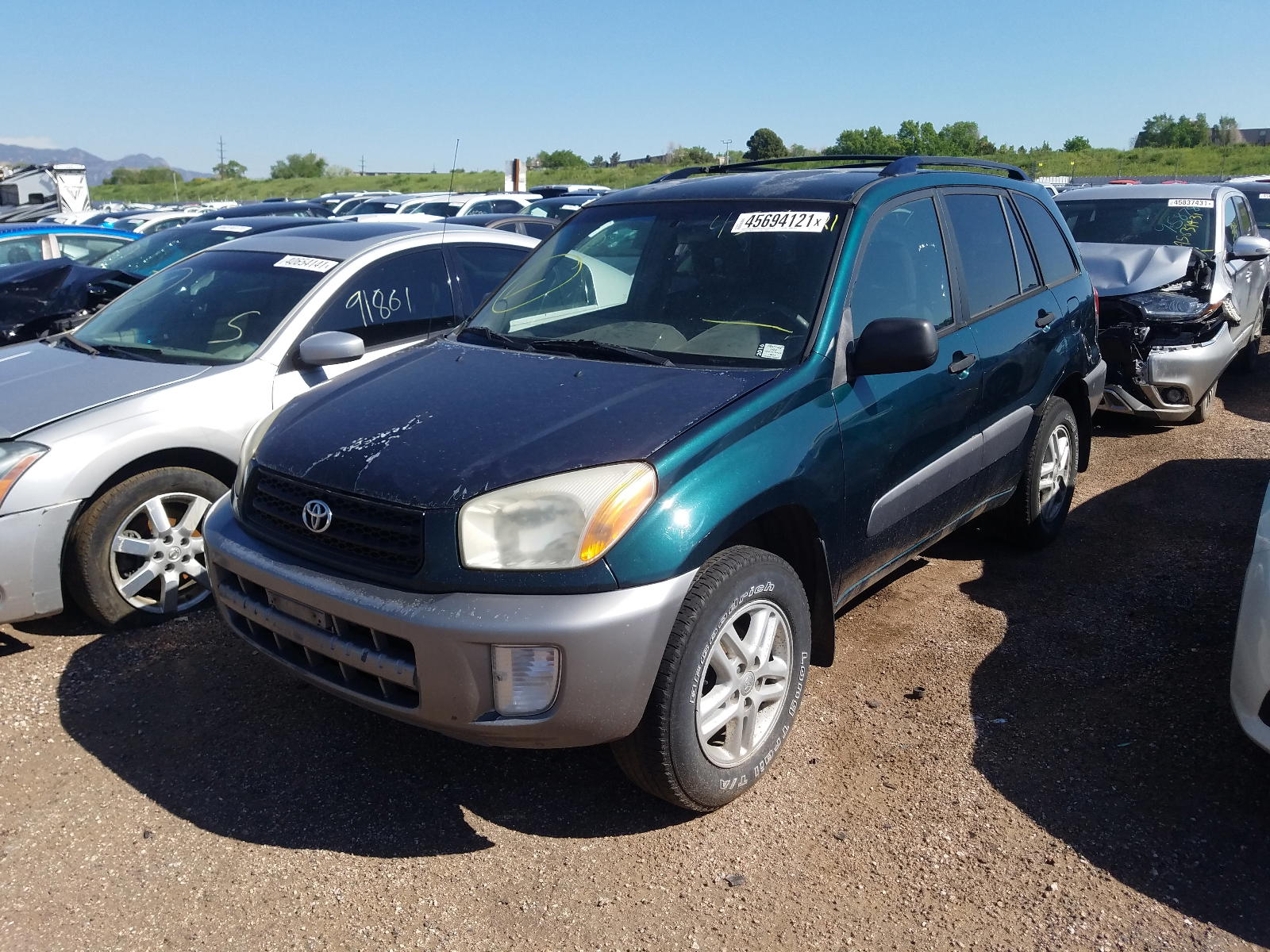 Photo 2 from auction – 2002 TOYOTA RAV4 with VIN JTEHH20V120169557