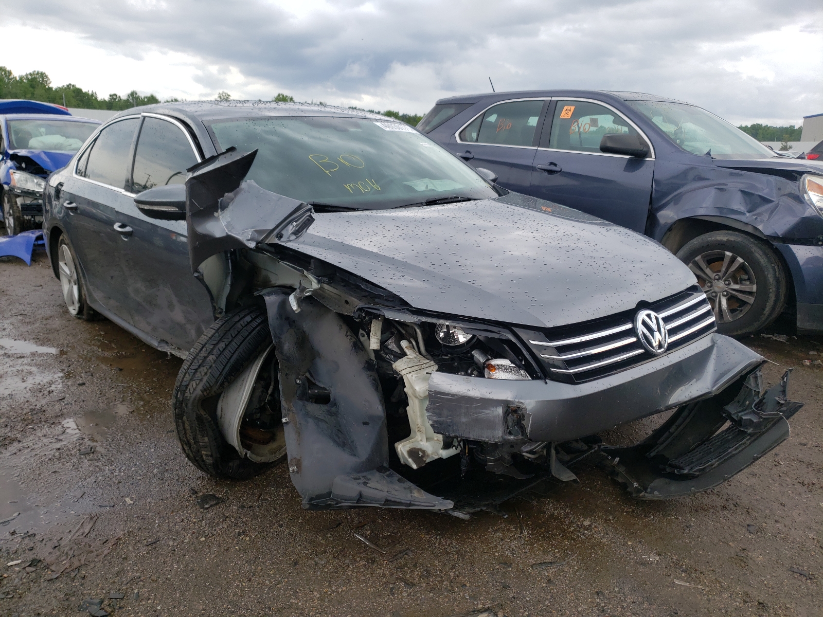 Photo 1 from auction – 2012 VOLKSWAGEN PASSAT SE with VIN 1VWBP7A39CC052149