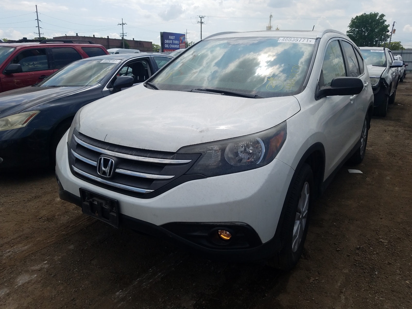 Photo 2 from auction – 2013 HONDA CR-V EXL with VIN 5J6RM4H75DL039718
