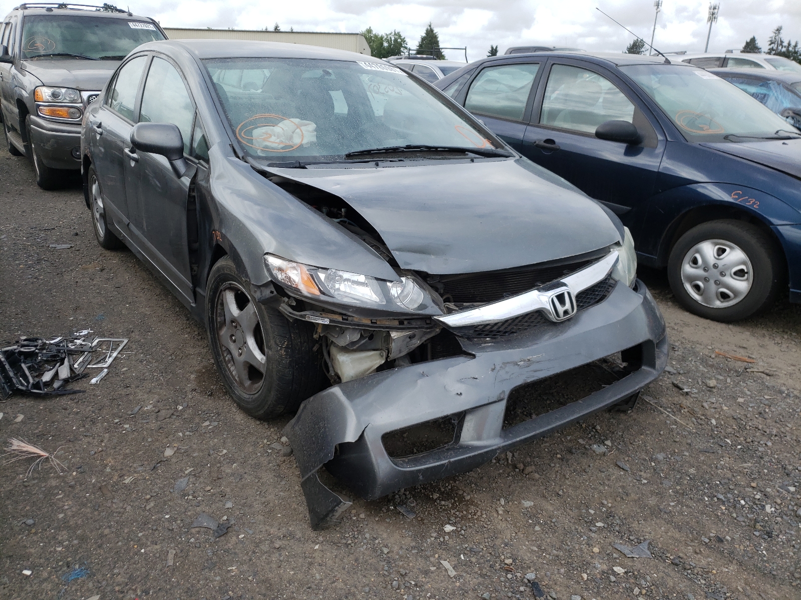 Zdjęcie 9 z aukcji – 2010 HONDA CIVIC LX z VIN 19XFA1F58AE024586