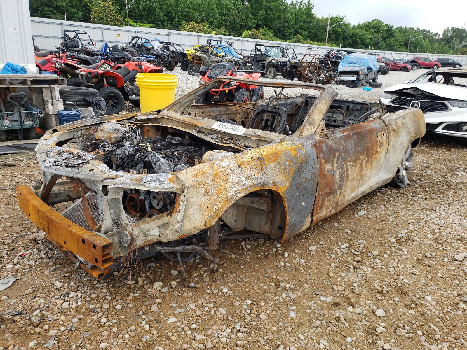 Photo 2 from auction – 2015 CHEVROLET CAMARO LT with VIN 2G1FD3D35F9281109