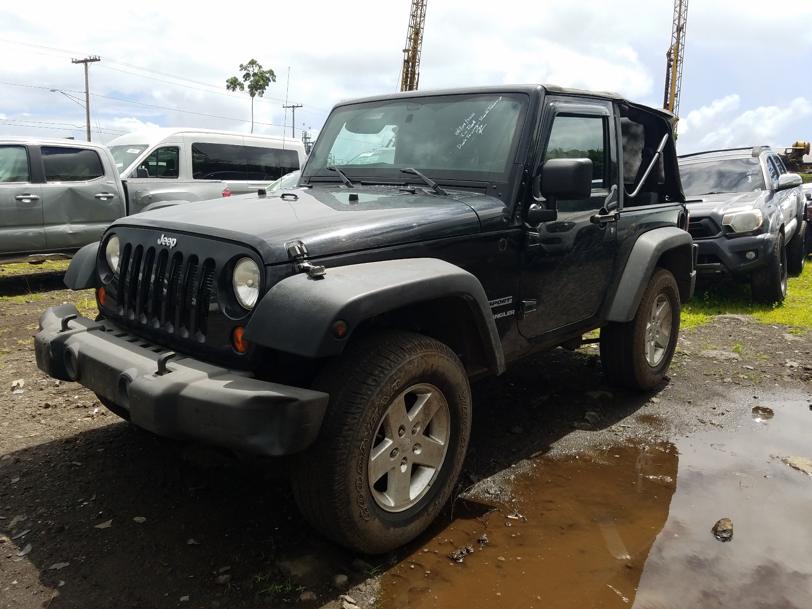 Photo 2 from auction – 2012 JEEP WRANGLER S with VIN 1C4AJWAG4CL255950